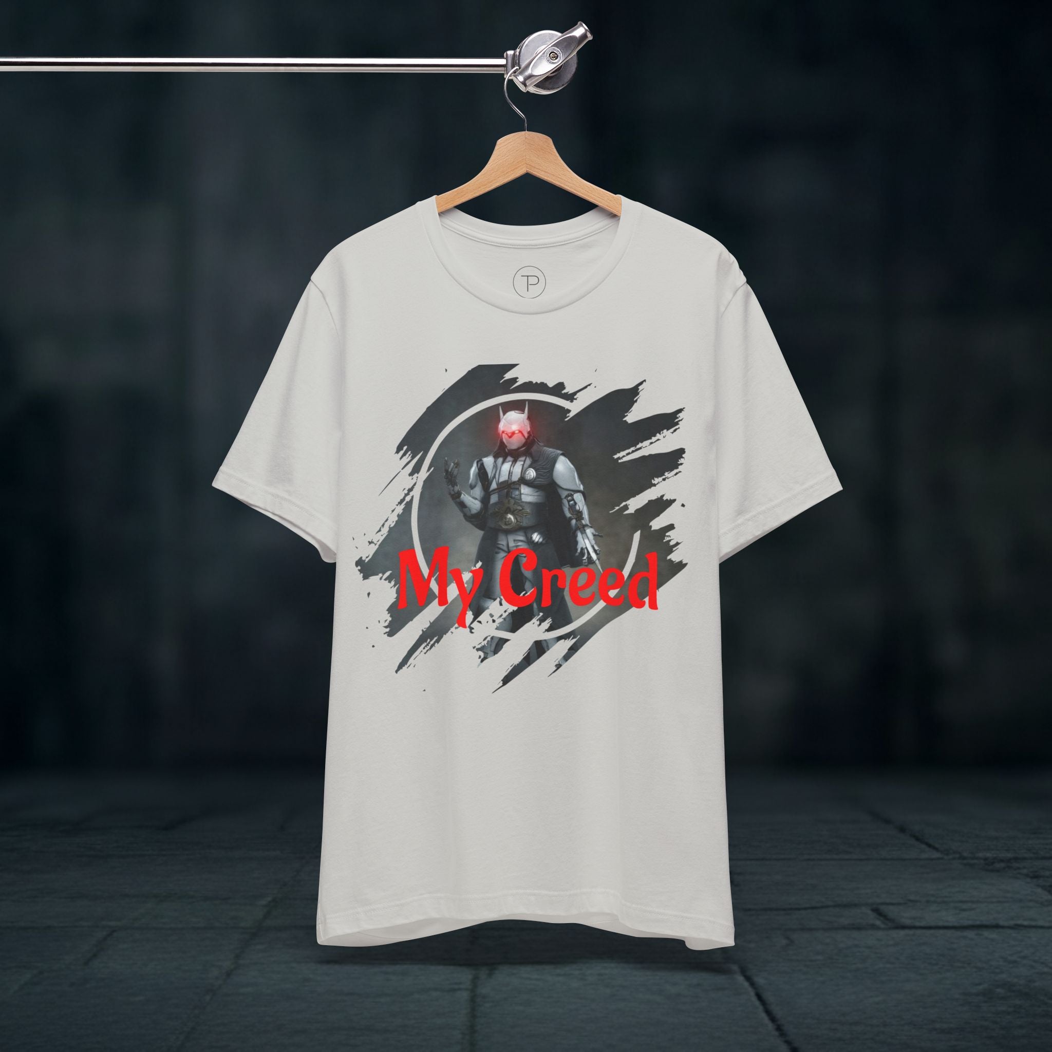 My Creed T-Shirt — Dark Knight Sci‑Fi Graphic Tee