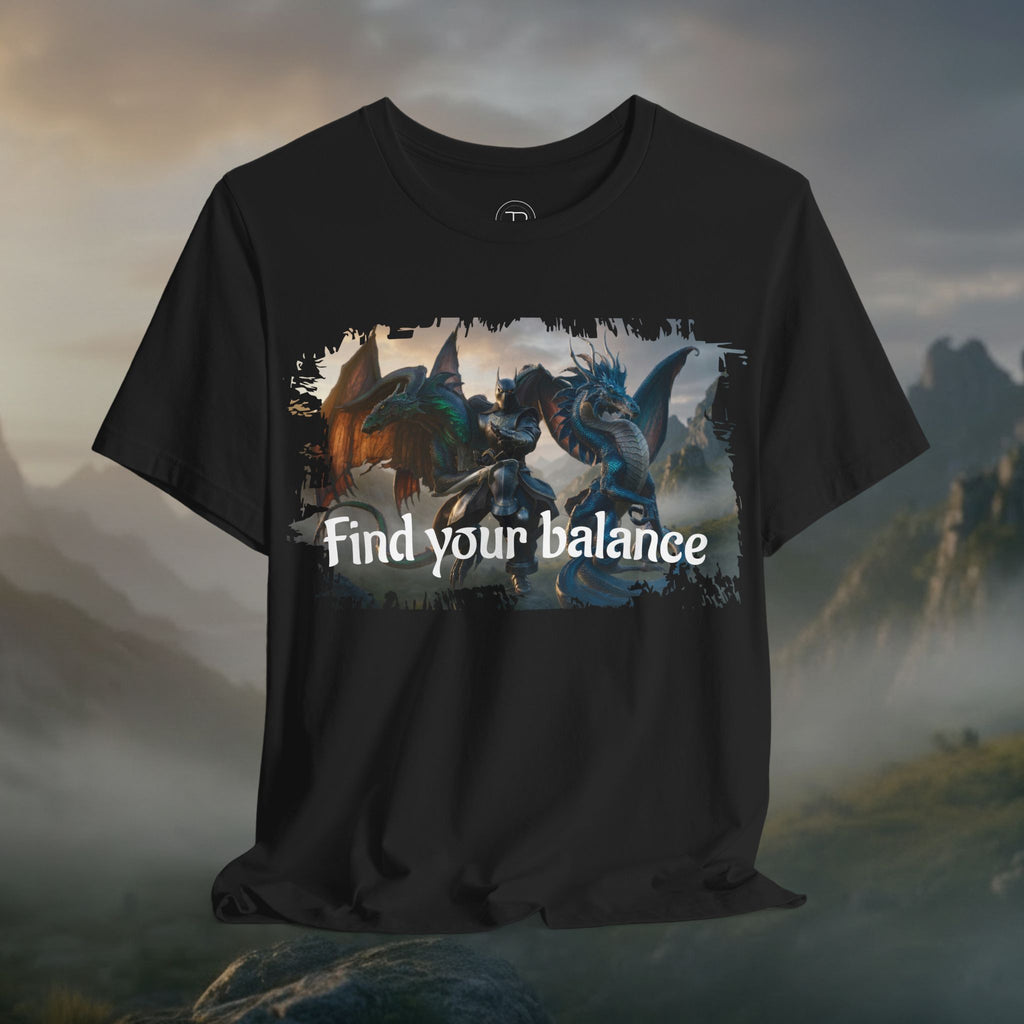 Find Your Balance Dragon Tee
