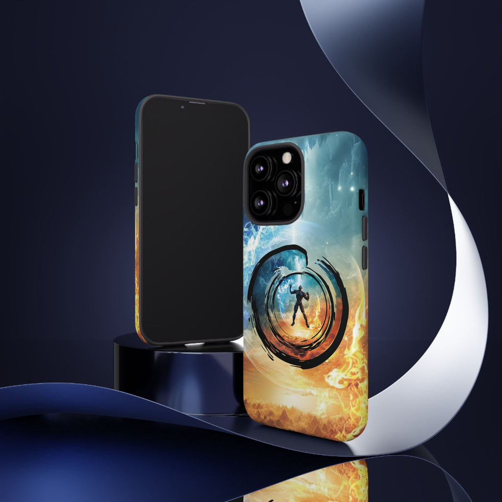 Phone Case — Elemental Warrior Fire & Ice Protective Tough Case - Ultron