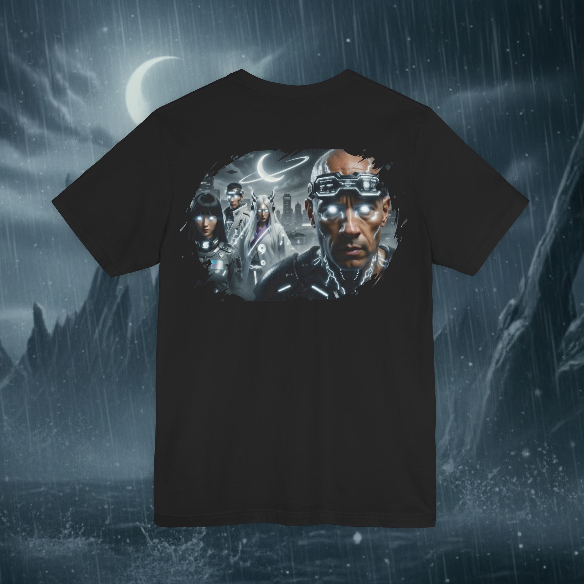 I Can See Your Soul T-Shirt — Gothic Horror Movie Graphic Tee - Byakugan Family and Riddick