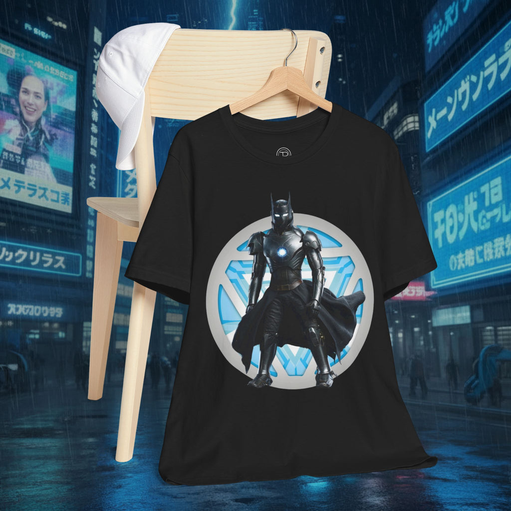 Batman Armor Graphic Tee – Futuristic Superhero T-Shirt - IRONMAN