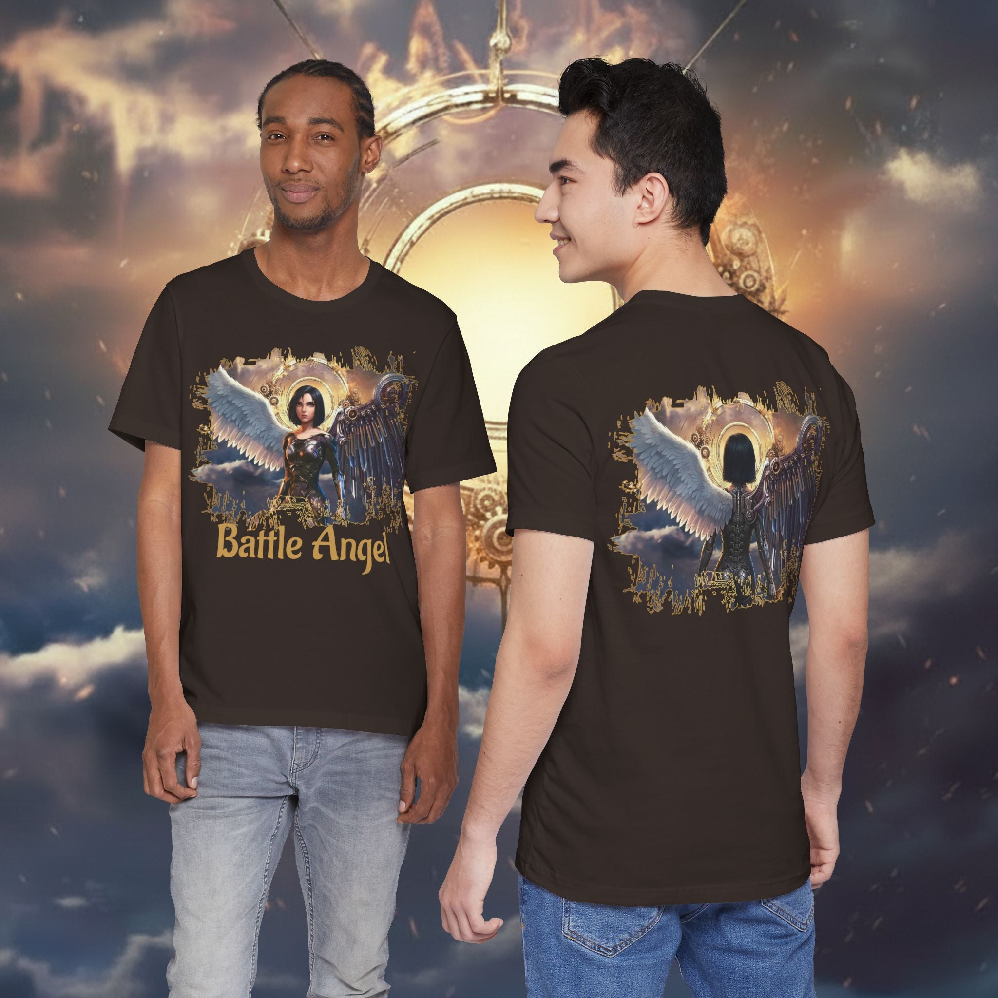 Battle Angel T-Shirt — Warrior Angel Graphic Tee - Alita Battle Angel