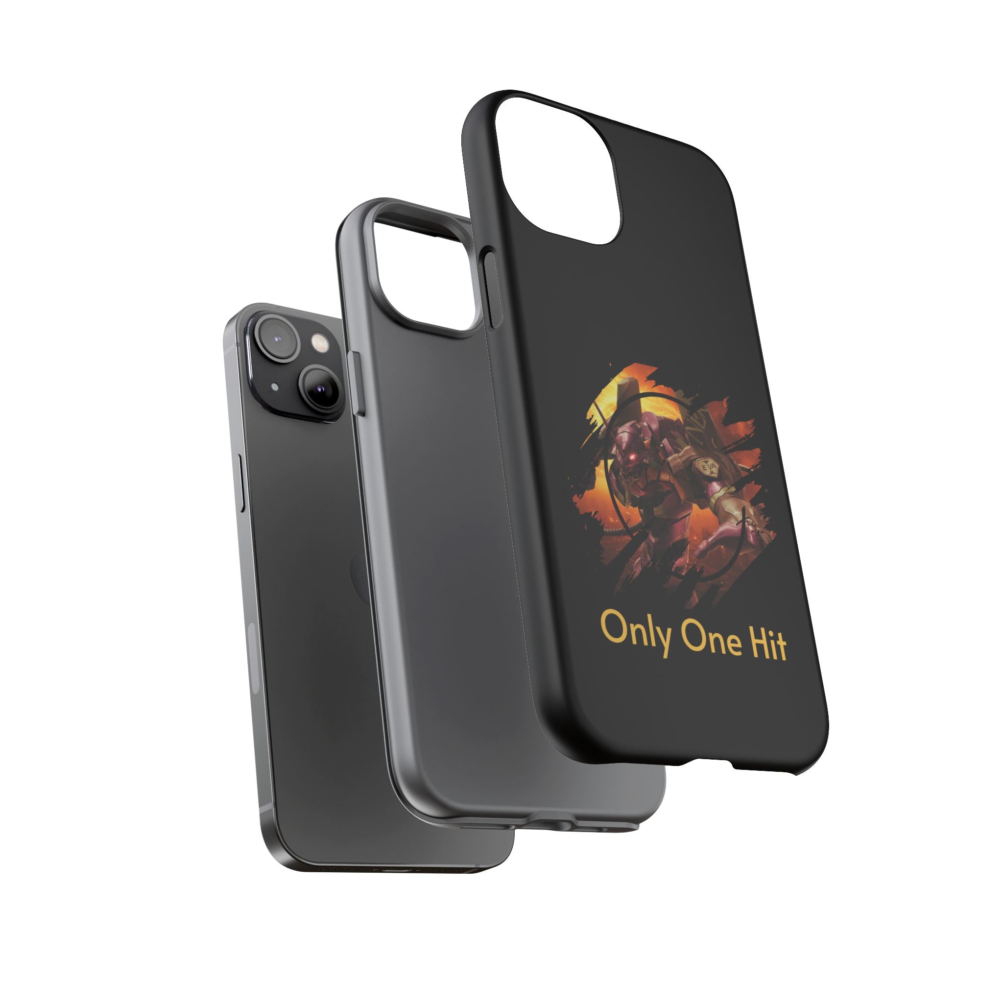 Phone Case — "Only One Hit" Gaming Armor Protective Cover - EVA 1 - Neon Genesis Evangelion