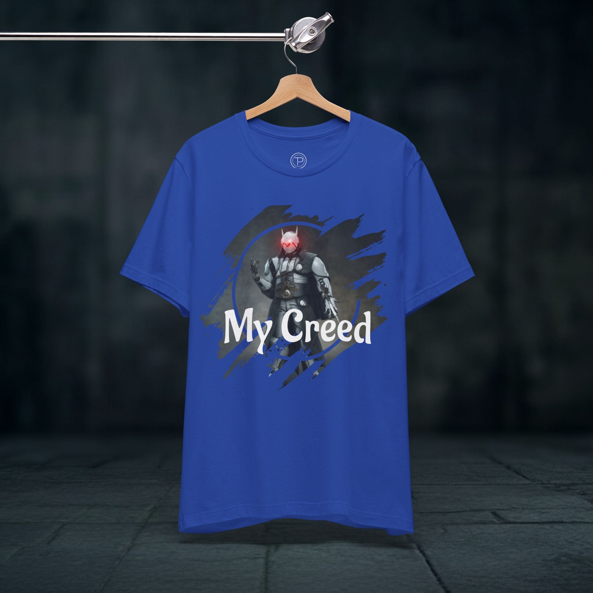 My Creed T-Shirt — Dark Knight Sci‑Fi Graphic Tee