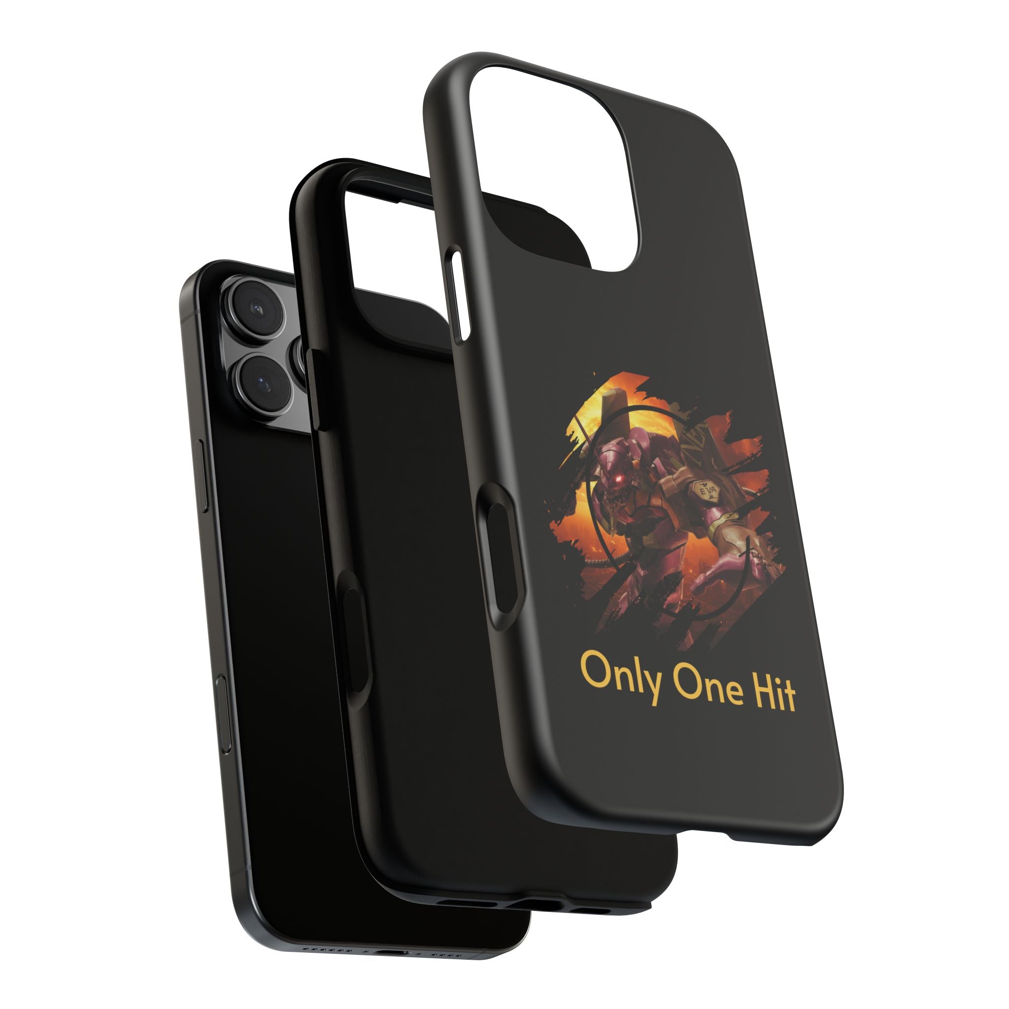 Phone Case — "Only One Hit" Gaming Armor Protective Cover - EVA 1 - Neon Genesis Evangelion
