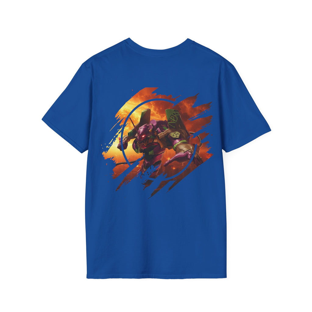Only One Hit T-Shirt — Gamer Mech Battle Tee - EVA 1 - Neon Genesis Evangelion