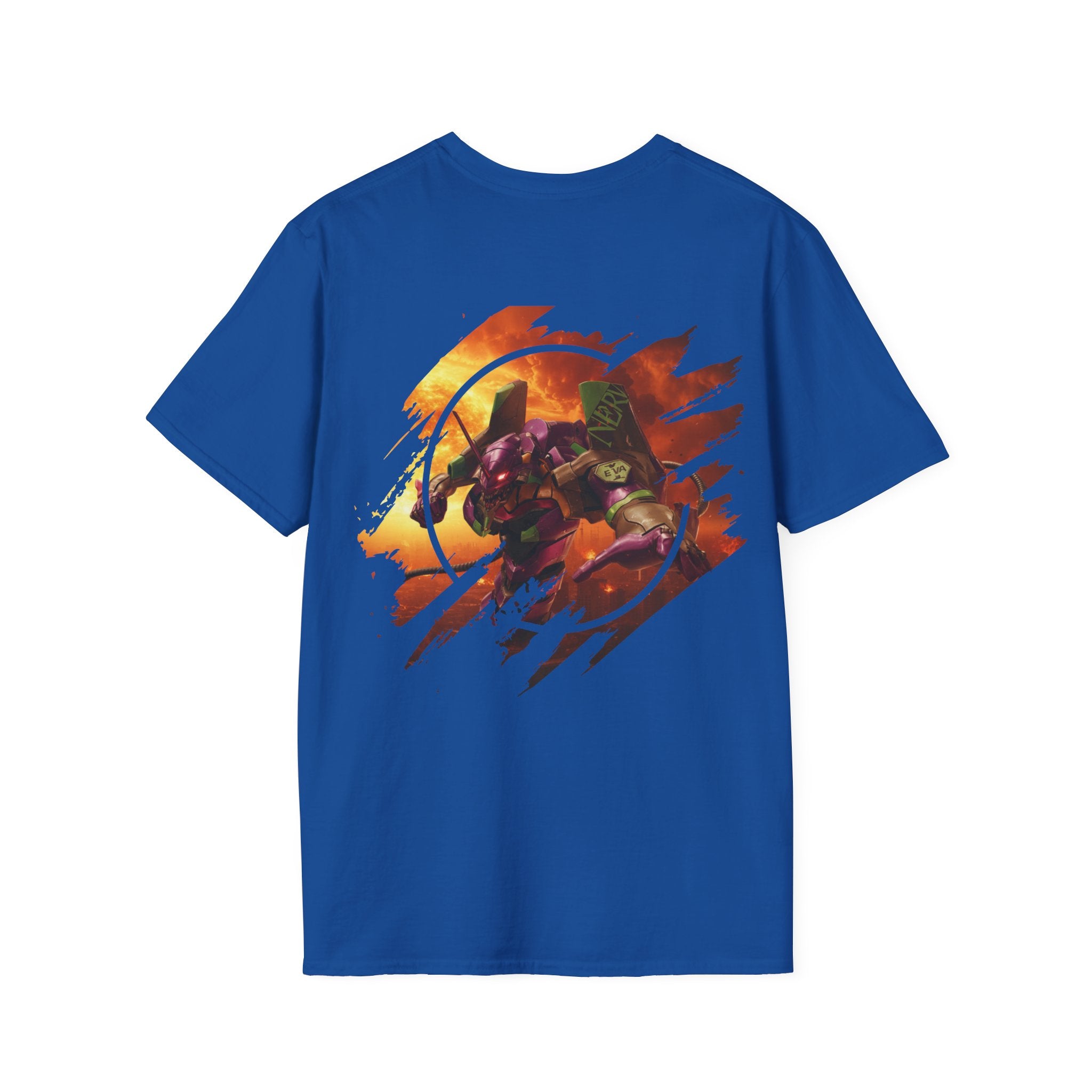 Only One Hit T-Shirt — Gamer Mech Battle Tee - EVA 1 - Neon Genesis Evangelion