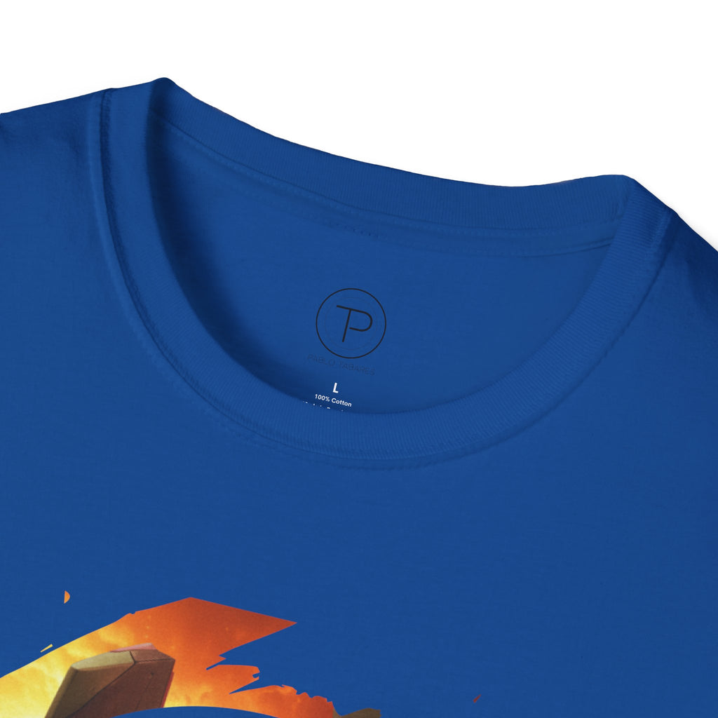 Only One Hit T-Shirt — Gamer Mech Battle Tee - EVA 1 - Neon Genesis Evangelion