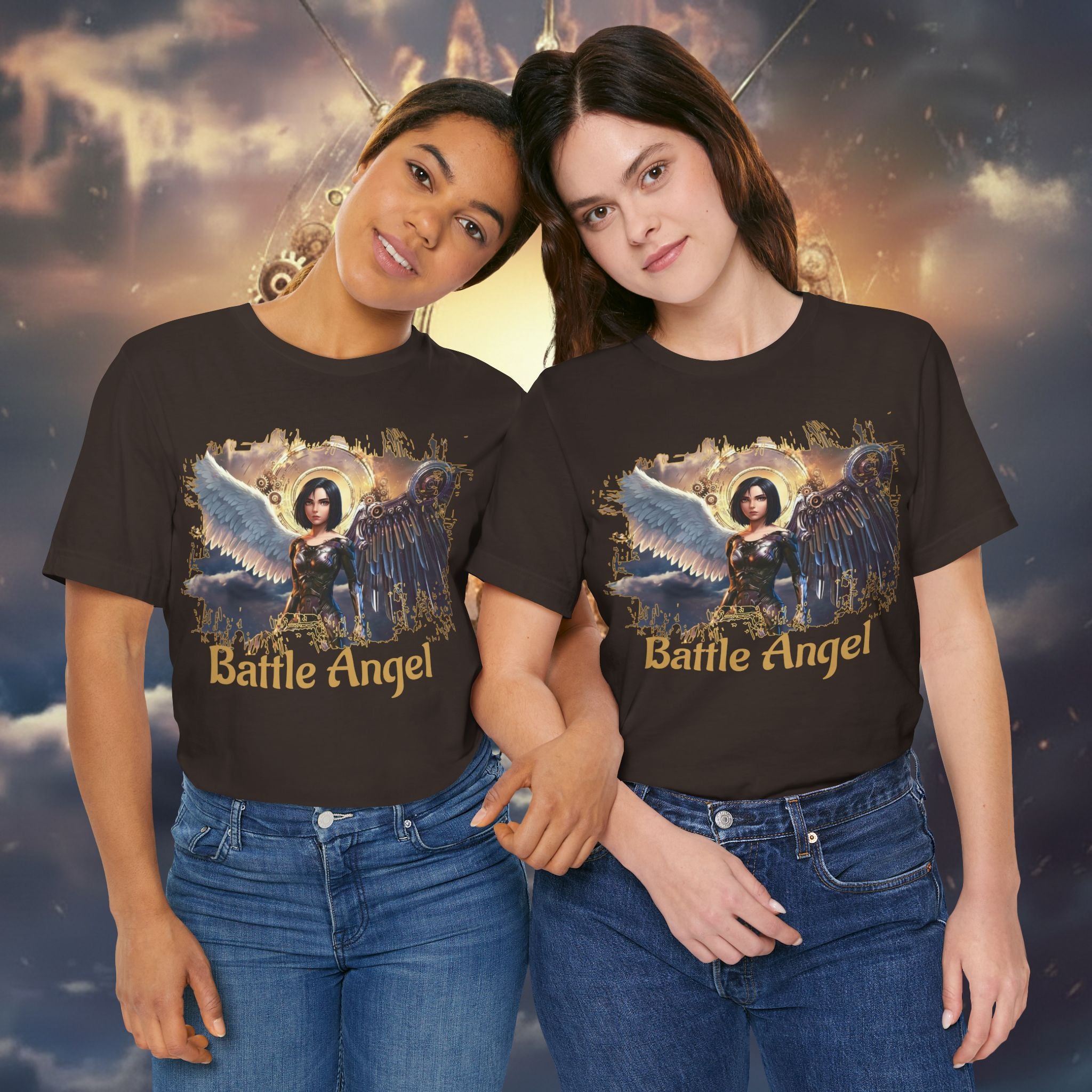 Battle Angel T-Shirt — Warrior Angel Graphic Tee - Alita Battle Angel