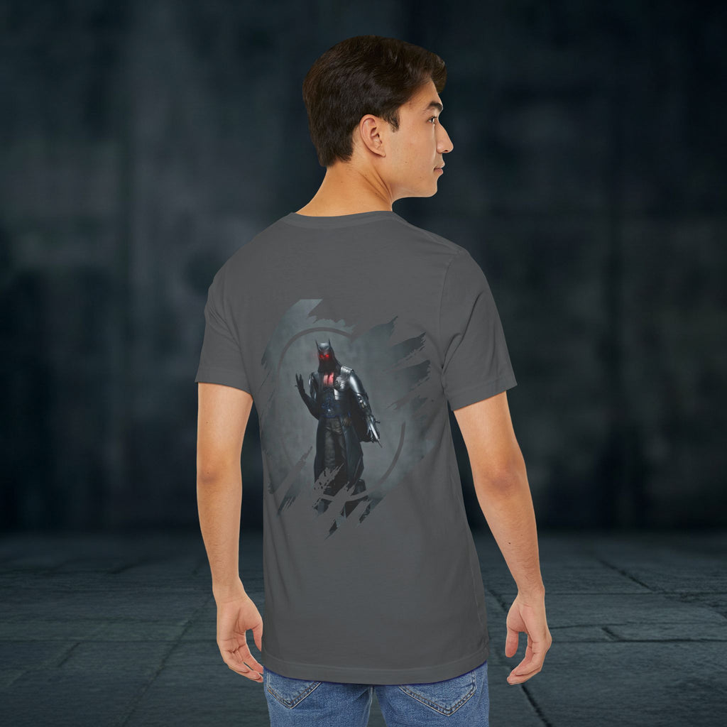 My Creed Graphic Tee — Dark Knight Sci‑Fi Illustration T‑Shirt
