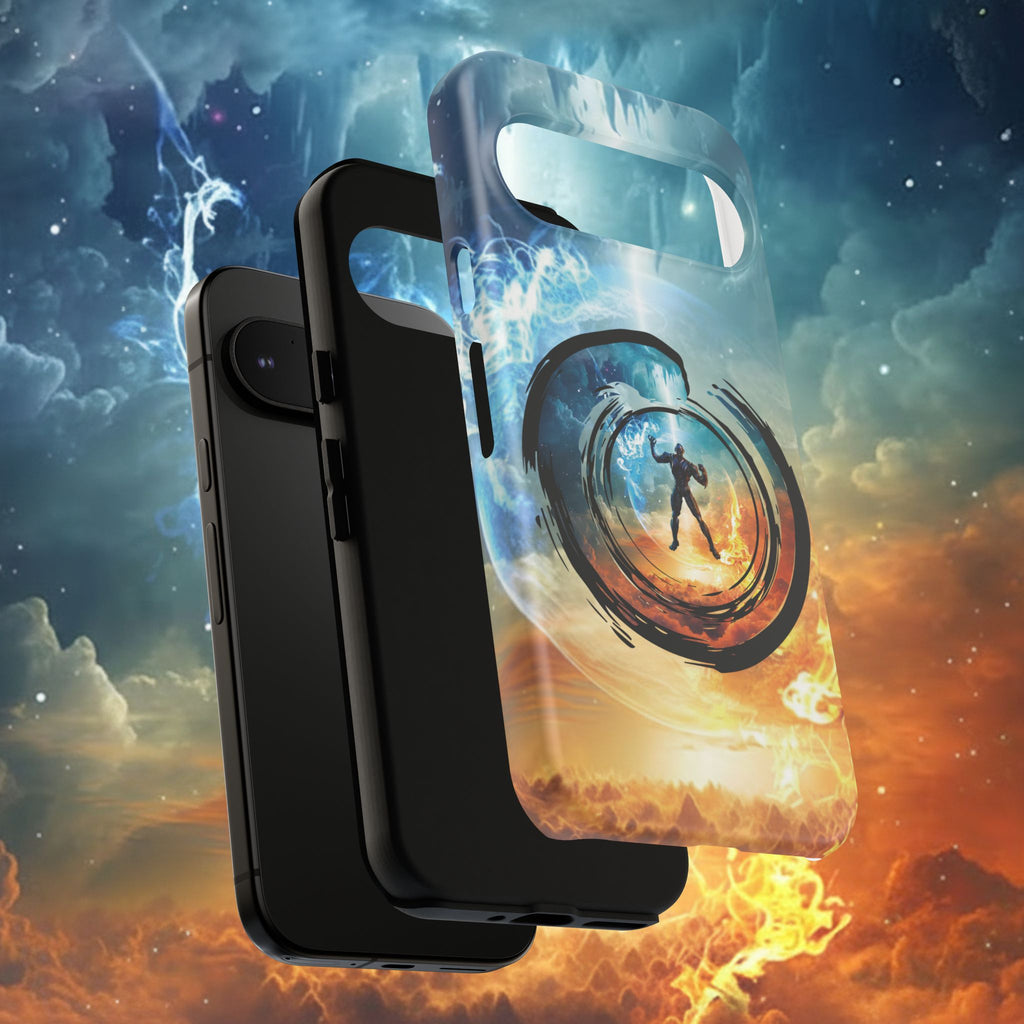 Phone Case — Elemental Warrior Fire & Ice Protective Tough Case - Ultron