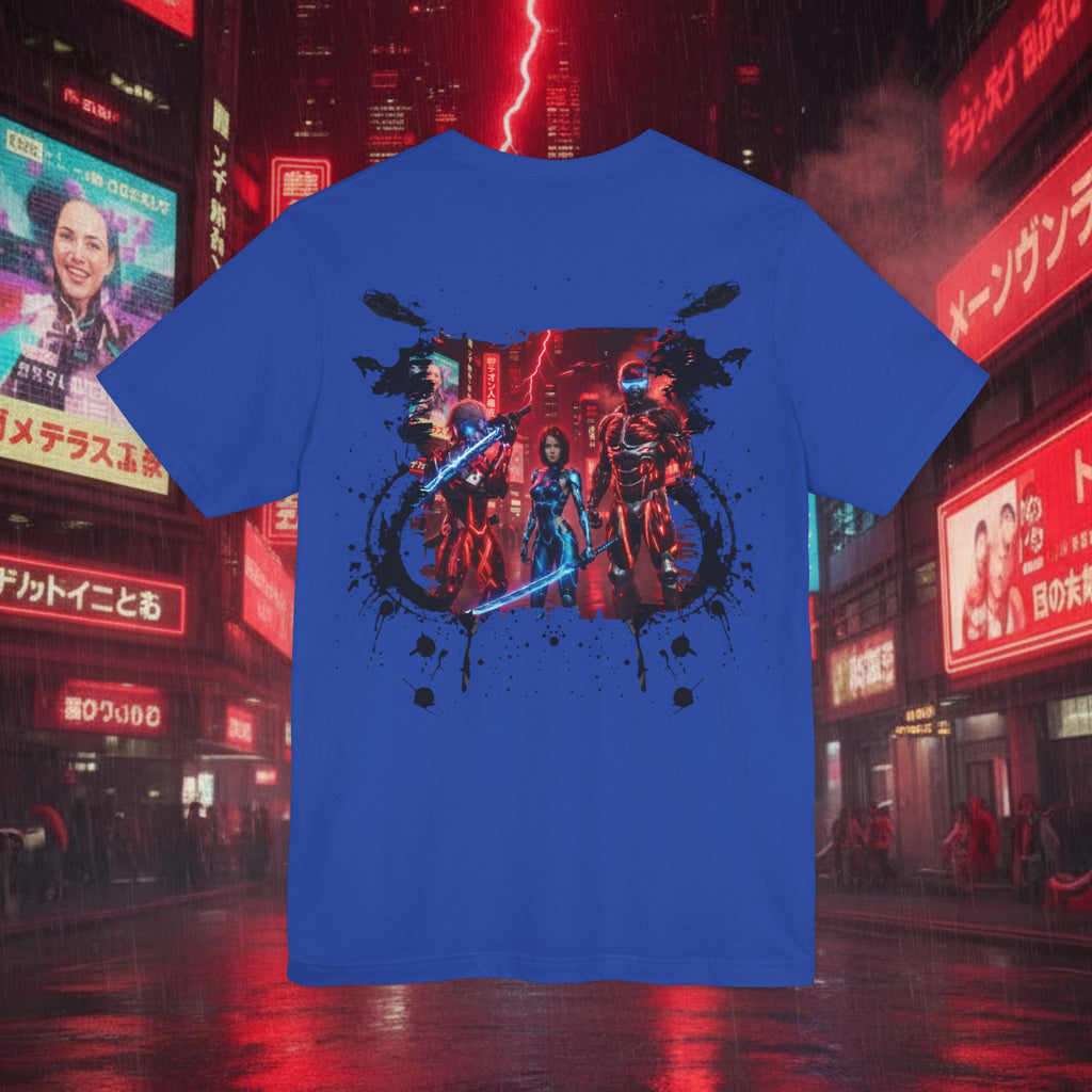 Epic Battle Tee — Sci‑Fi Gamer Graphic T-Shirt - Battle Suits
