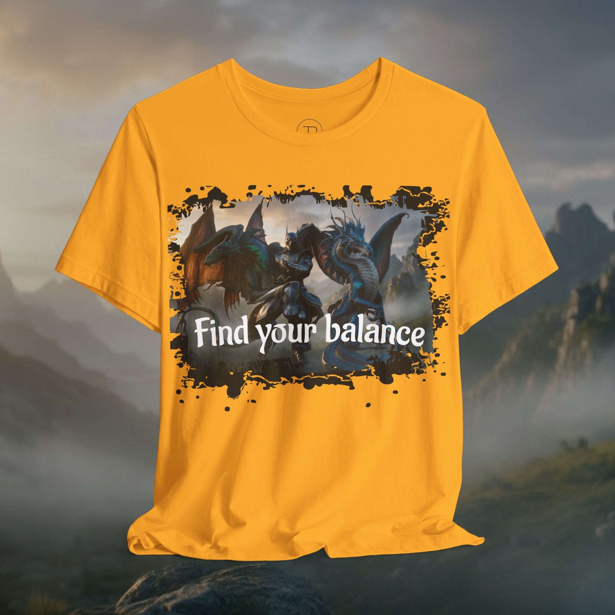 Find Your Balance Dragon Tee