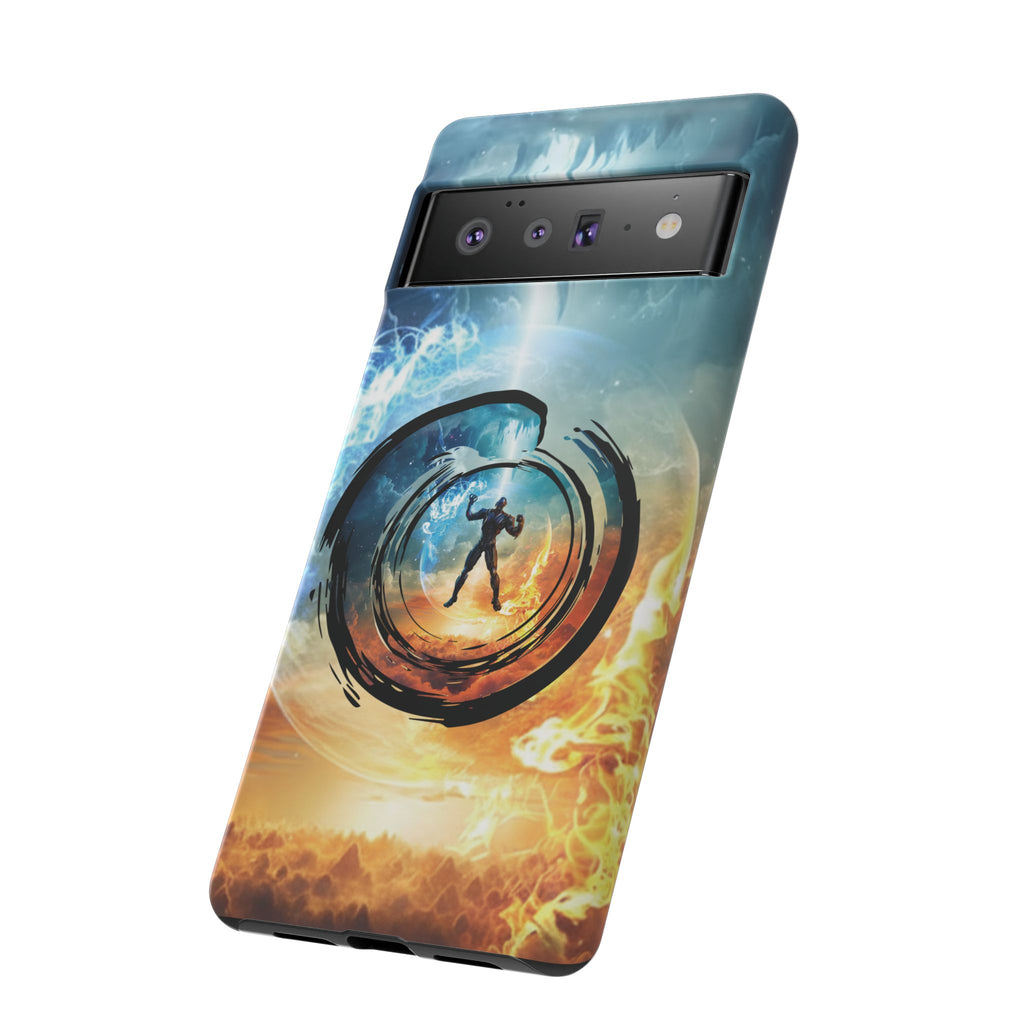 Phone Case — Elemental Warrior Fire & Ice Protective Tough Case - Ultron