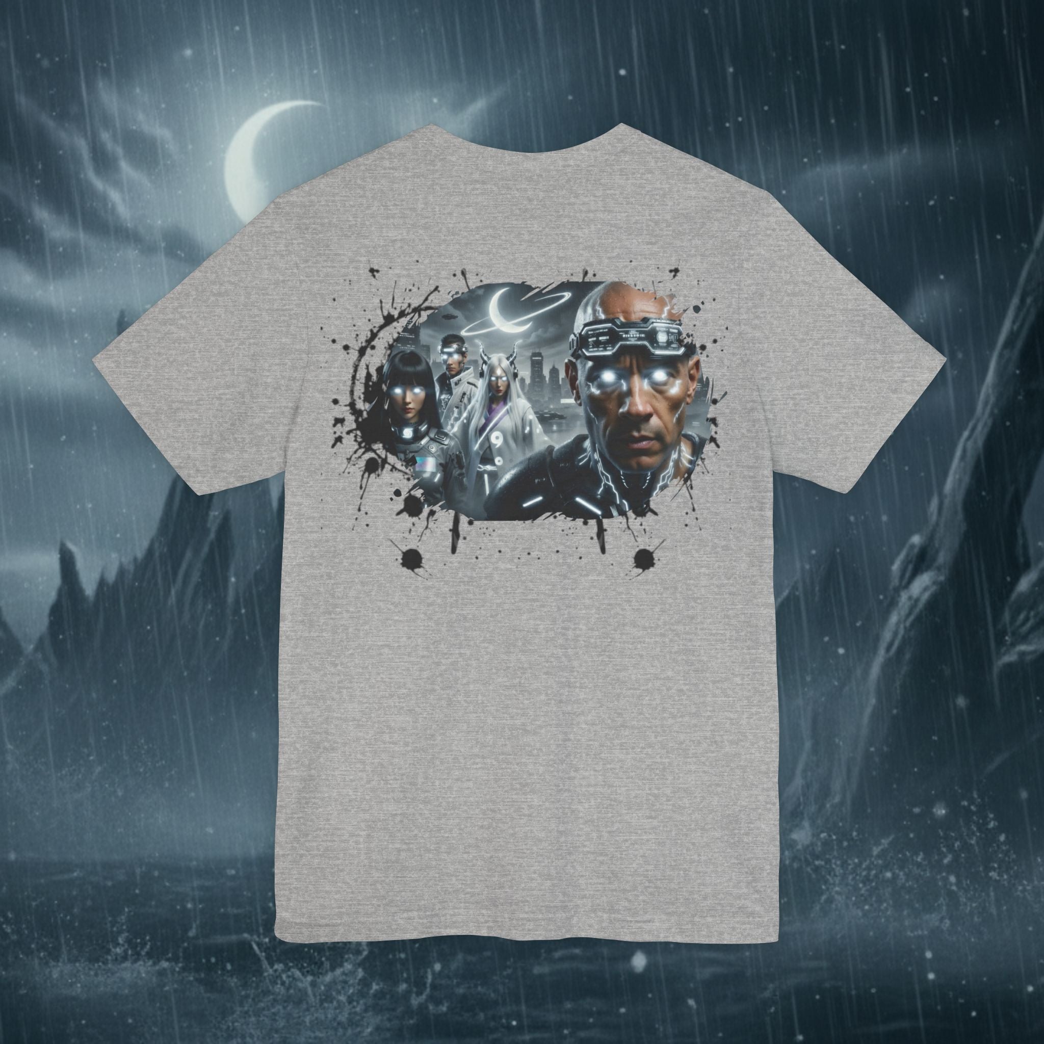 I Can See Your Soul T-Shirt — Gothic Horror Movie Graphic Tee - Byakugan Family and Riddick