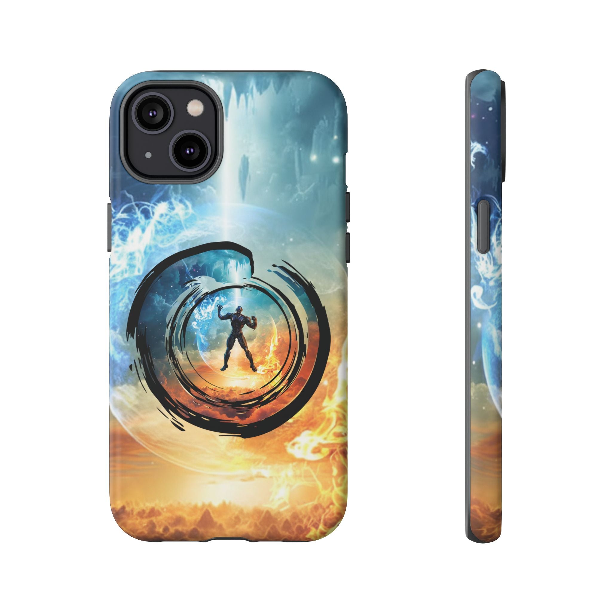 Phone Case — Elemental Warrior Fire & Ice Protective Tough Case - Ultron