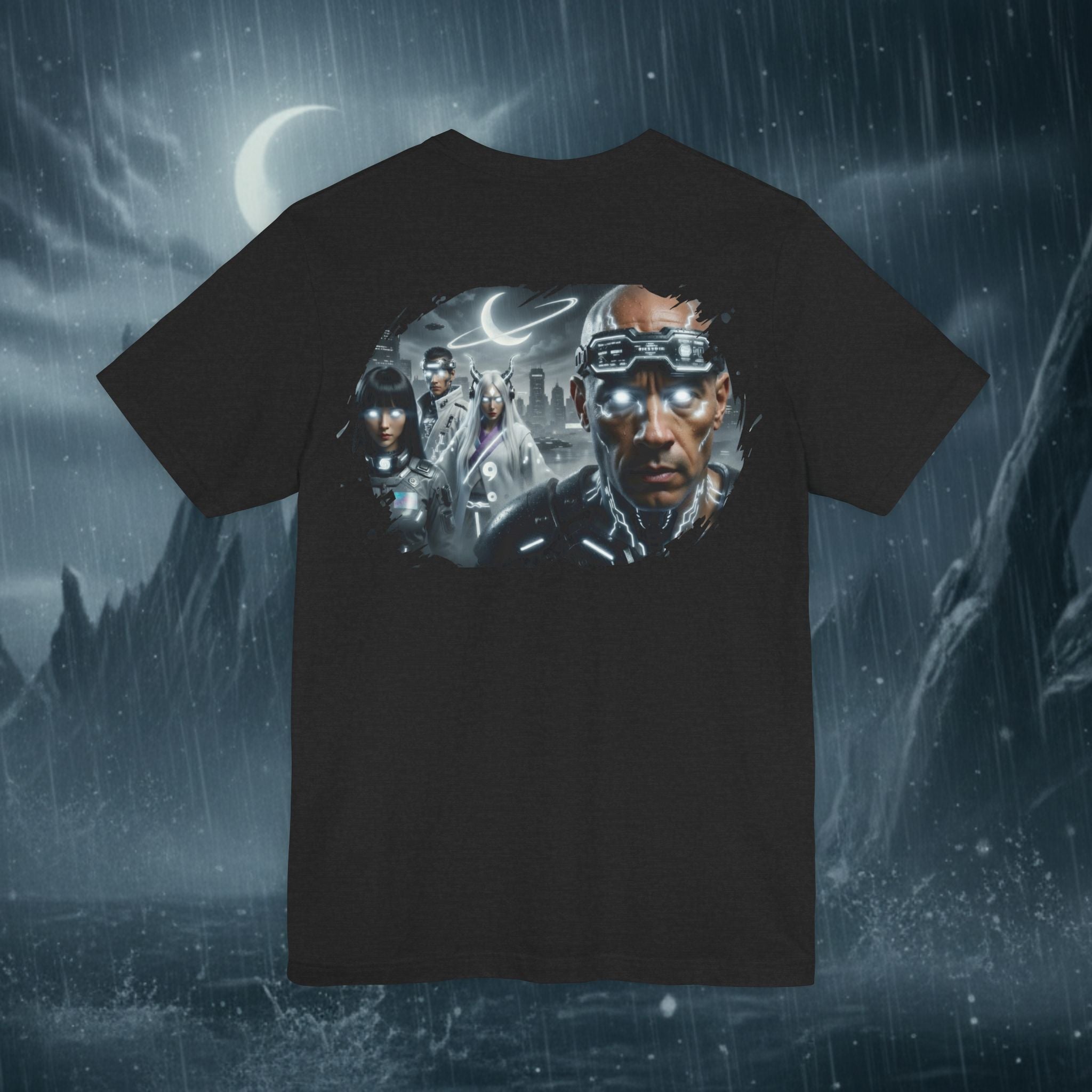 I Can See Your Soul T-Shirt — Gothic Horror Movie Graphic Tee - Byakugan Family and Riddick