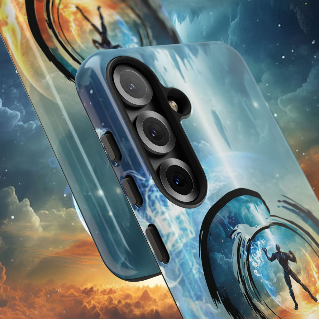 Phone Case — Elemental Warrior Fire & Ice Protective Tough Case - Ultron