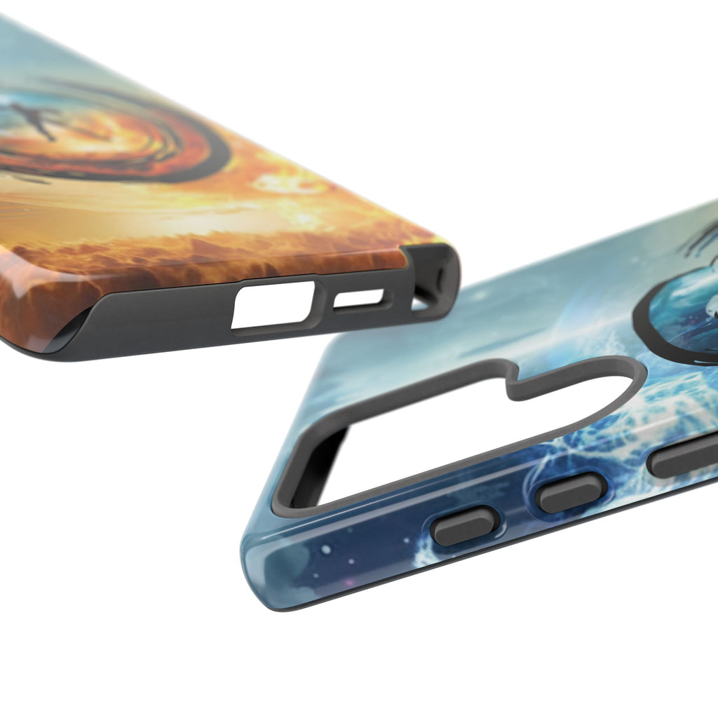 Phone Case — Elemental Warrior Fire & Ice Protective Tough Case - Ultron