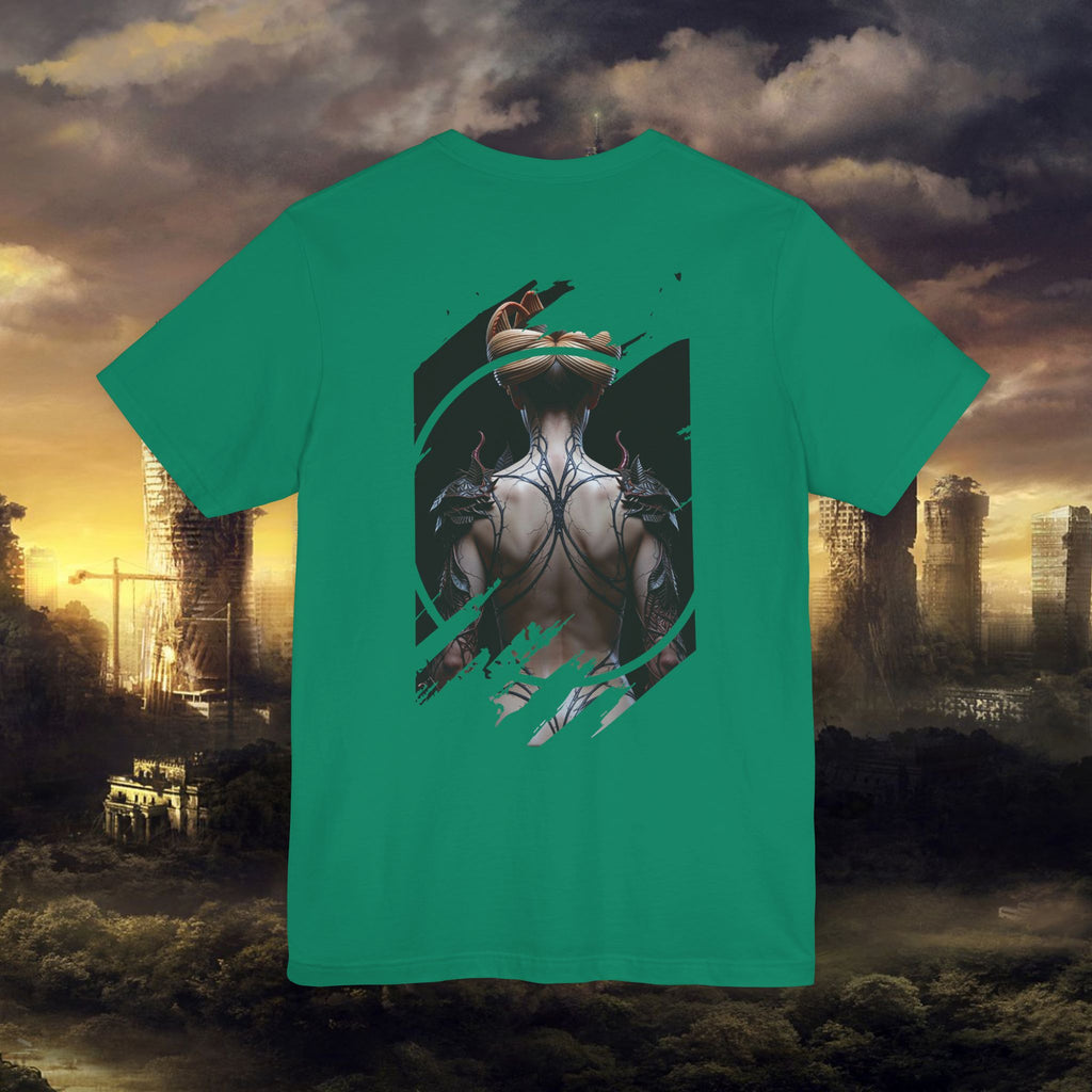 Dark Sorceress T‑Shirt — Fantasy Magic Witch Tee with Fiery Heart - Alexia Ashford