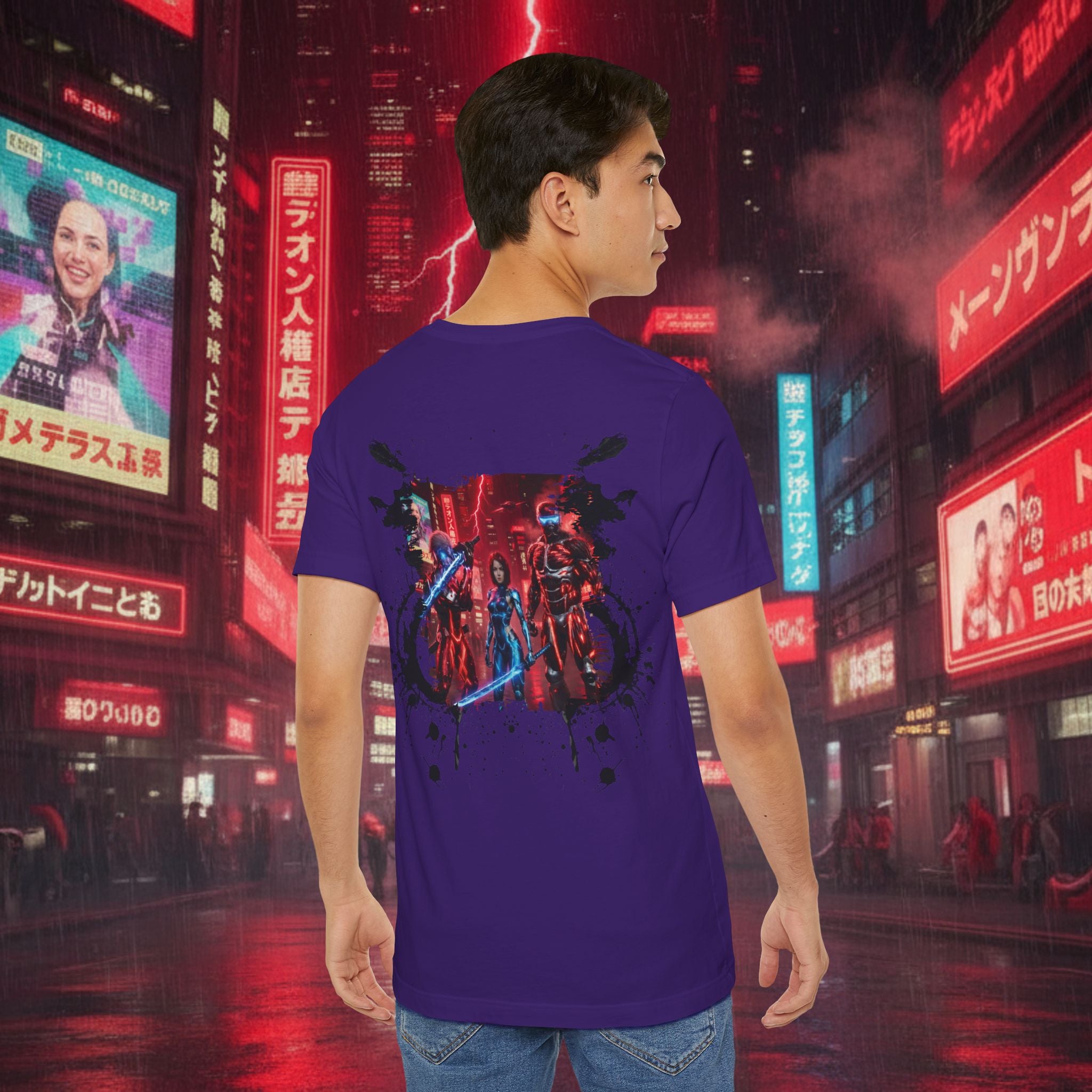 Epic Battle Tee — Sci‑Fi Gamer Graphic T-Shirt - Battle Suits