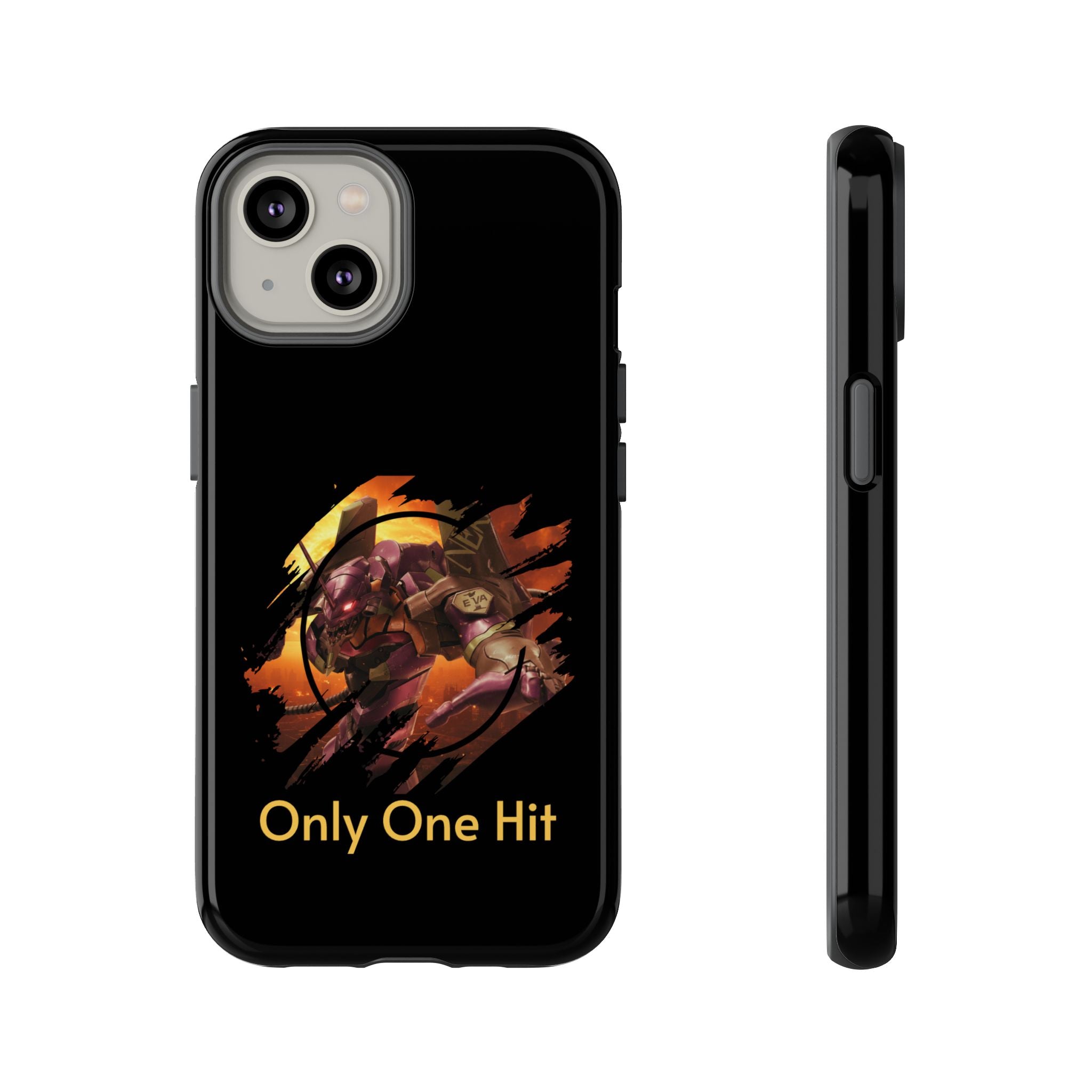 Phone Case — "Only One Hit" Gaming Armor Protective Cover - EVA 1 - Neon Genesis Evangelion