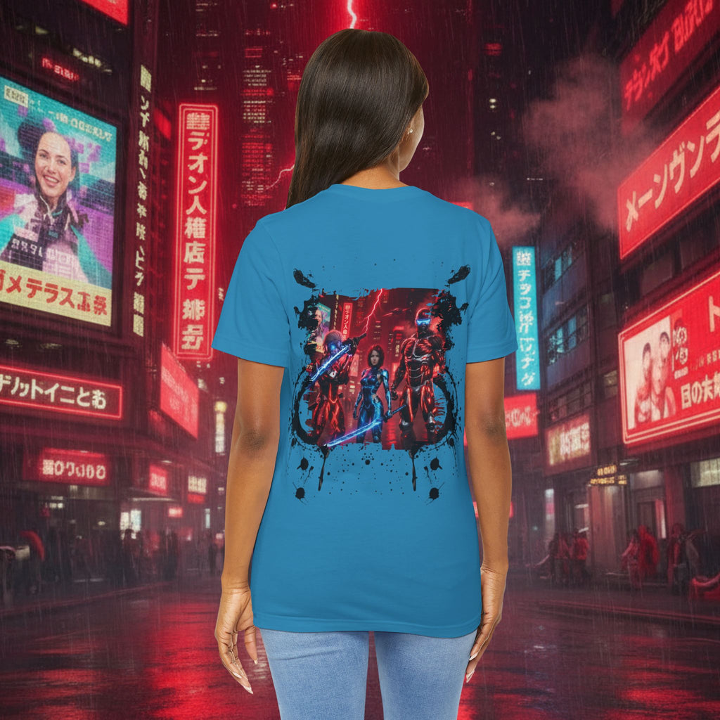 Epic Battle Tee — Sci‑Fi Gamer Graphic T-Shirt - Battle Suits