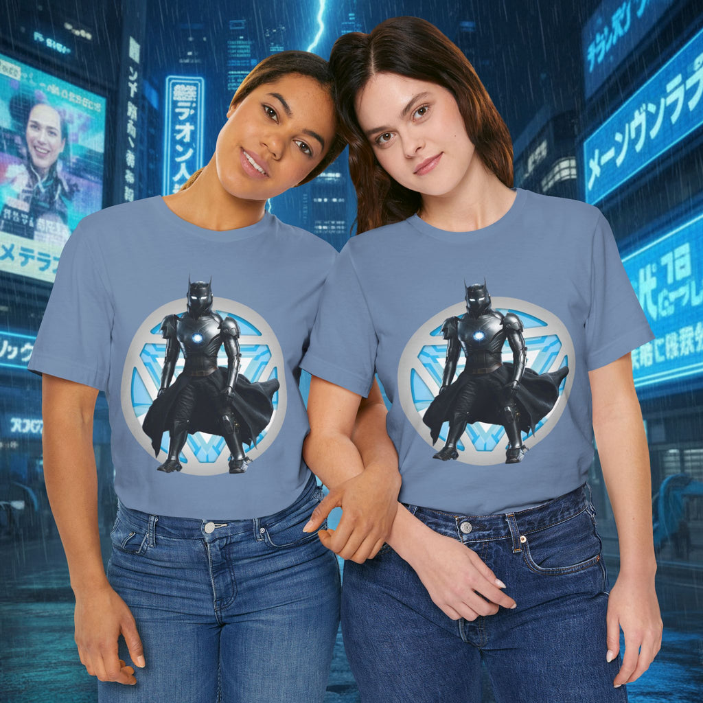 Batman Armor Graphic Tee – Futuristic Superhero T-Shirt - IRONMAN