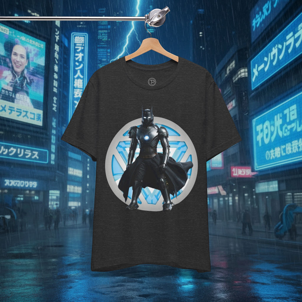 Batman Armor Graphic Tee – Futuristic Superhero T-Shirt - IRONMAN