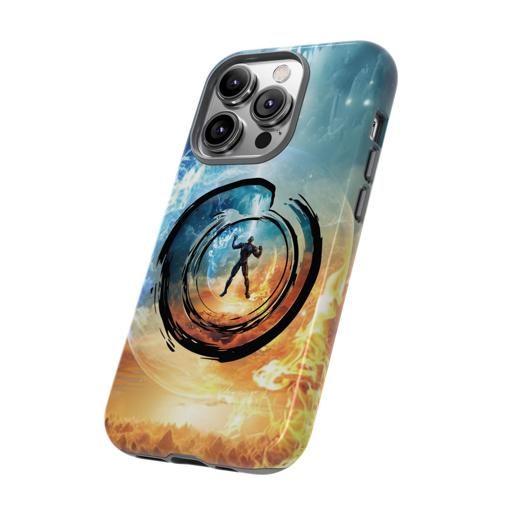 Phone Case — Elemental Warrior Fire & Ice Protective Tough Case - Ultron