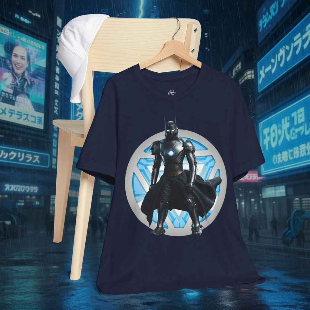 Batman Armor Graphic Tee – Futuristic Superhero T-Shirt - IRONMAN