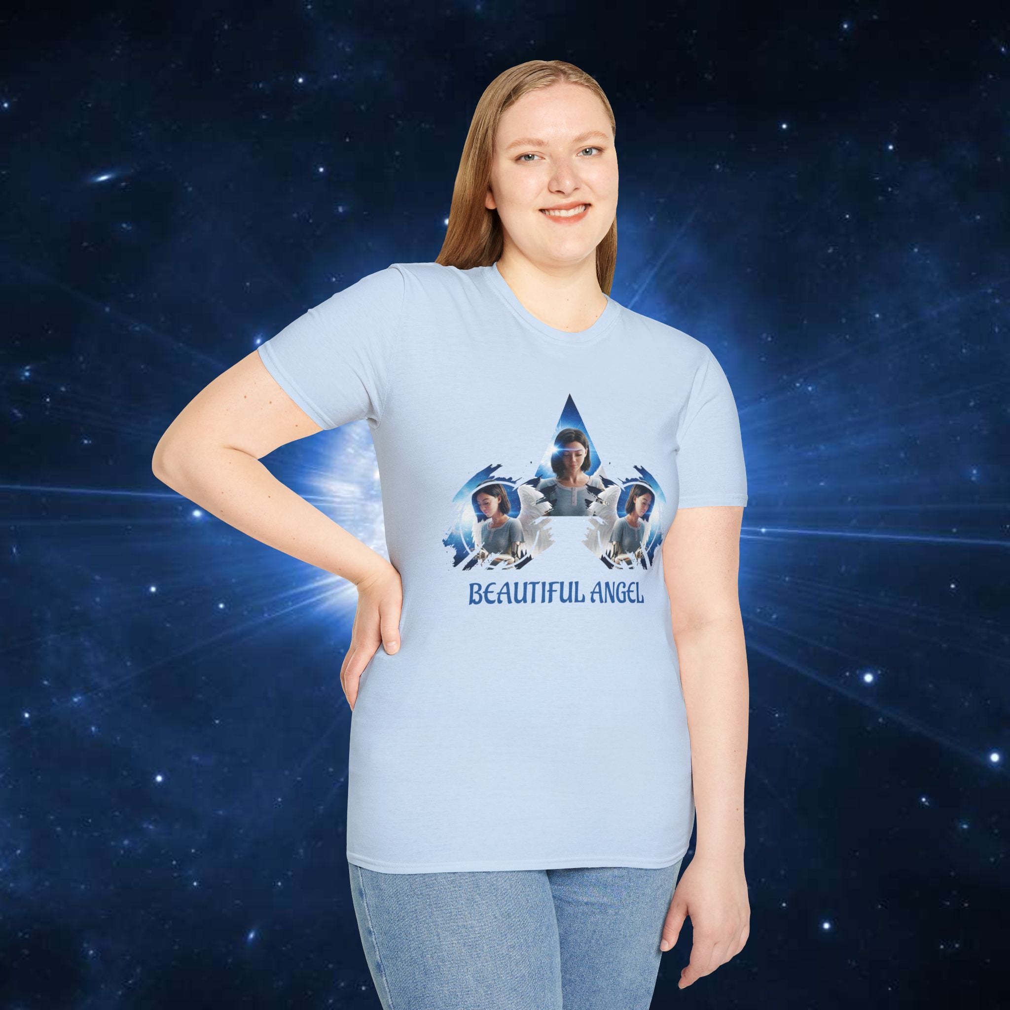 Beautiful Angel Graphic T‑Shirt - ALITA BATTLE ANGEL