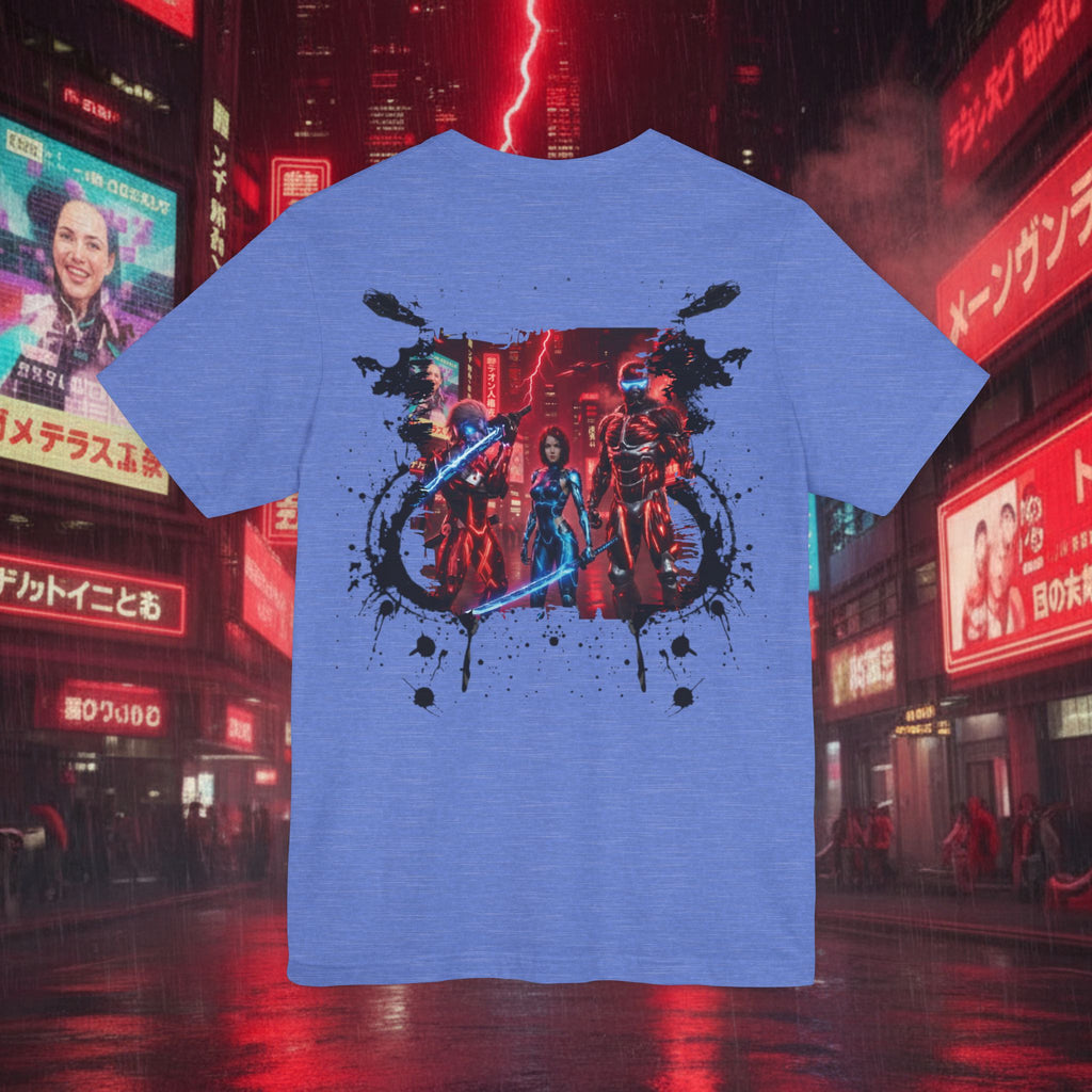 Epic Battle Tee — Sci‑Fi Gamer Graphic T-Shirt - Battle Suits