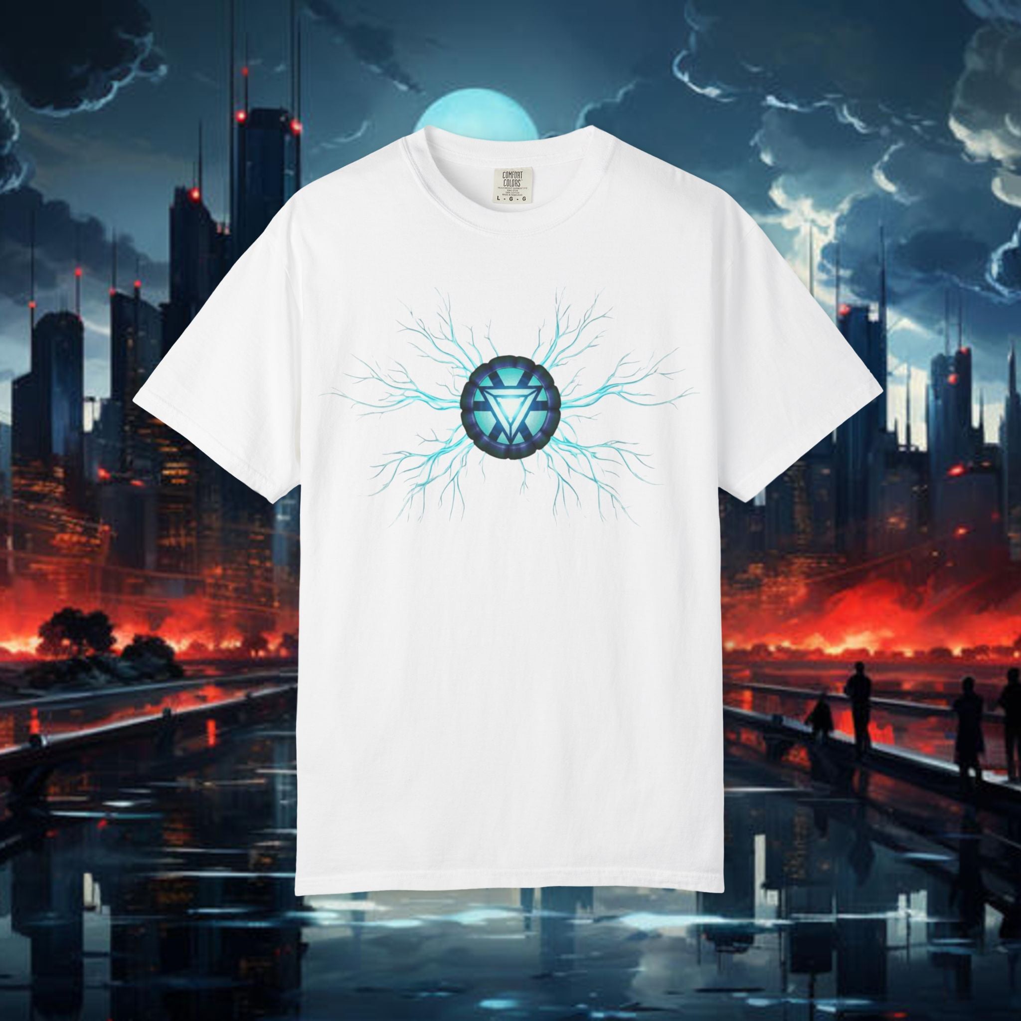 Unisex Garment-Dyed T-shirt Ironman reactor