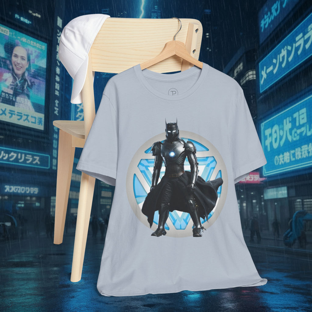 Batman Armor Graphic Tee – Futuristic Superhero T-Shirt - IRONMAN