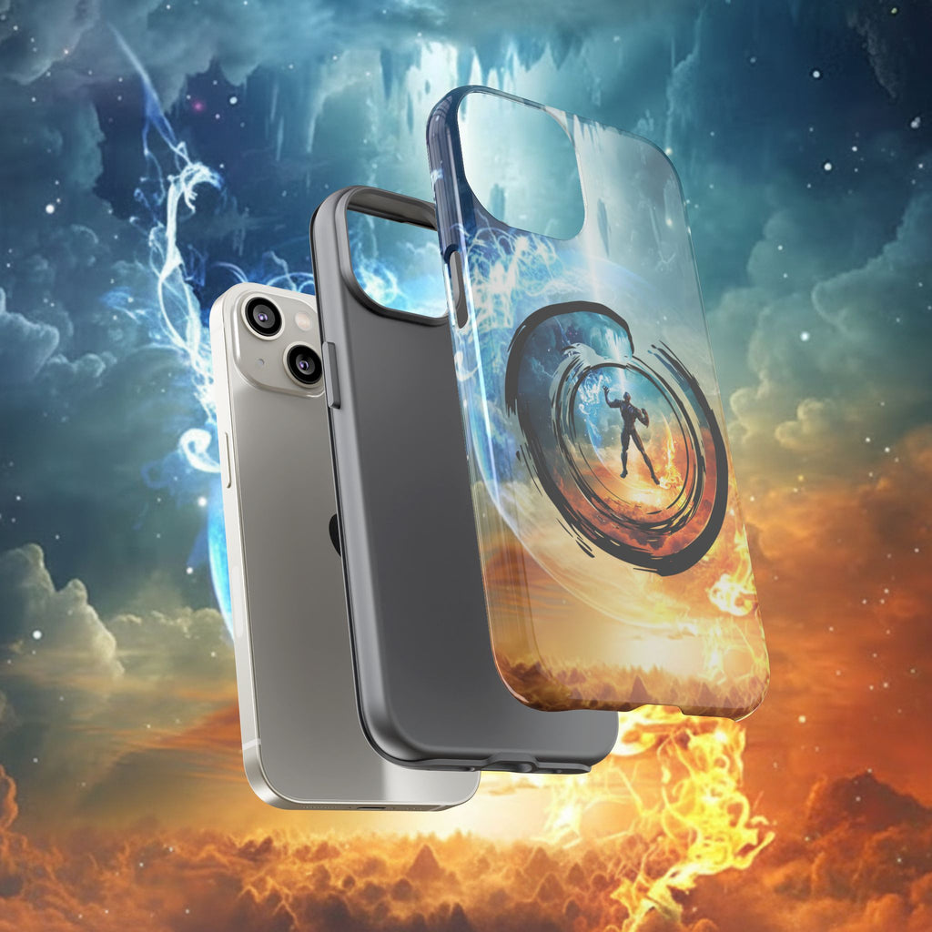 Phone Case — Elemental Warrior Fire & Ice Protective Tough Case - Ultron