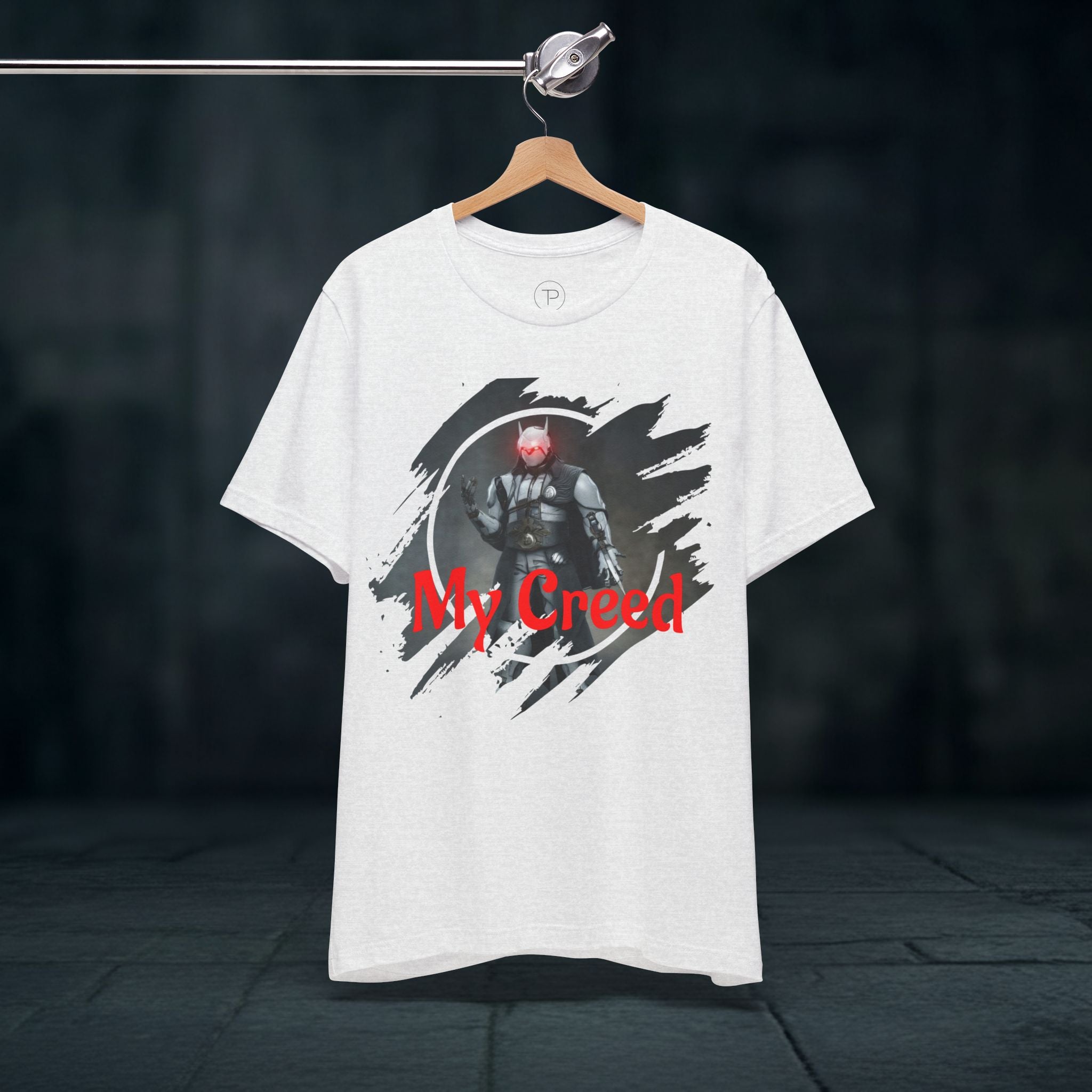 My Creed T-Shirt — Dark Knight Sci‑Fi Graphic Tee