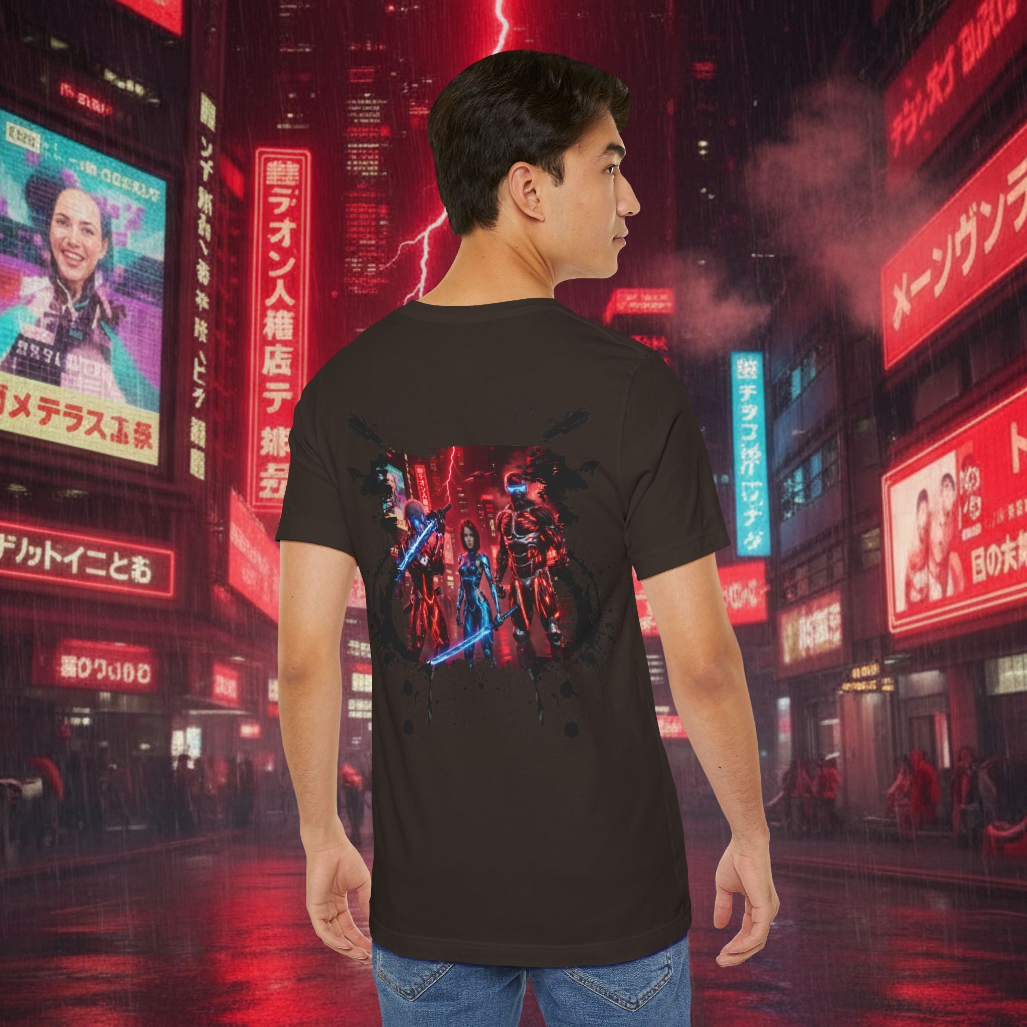 Epic Battle Tee — Sci‑Fi Gamer Graphic T-Shirt - Battle Suits