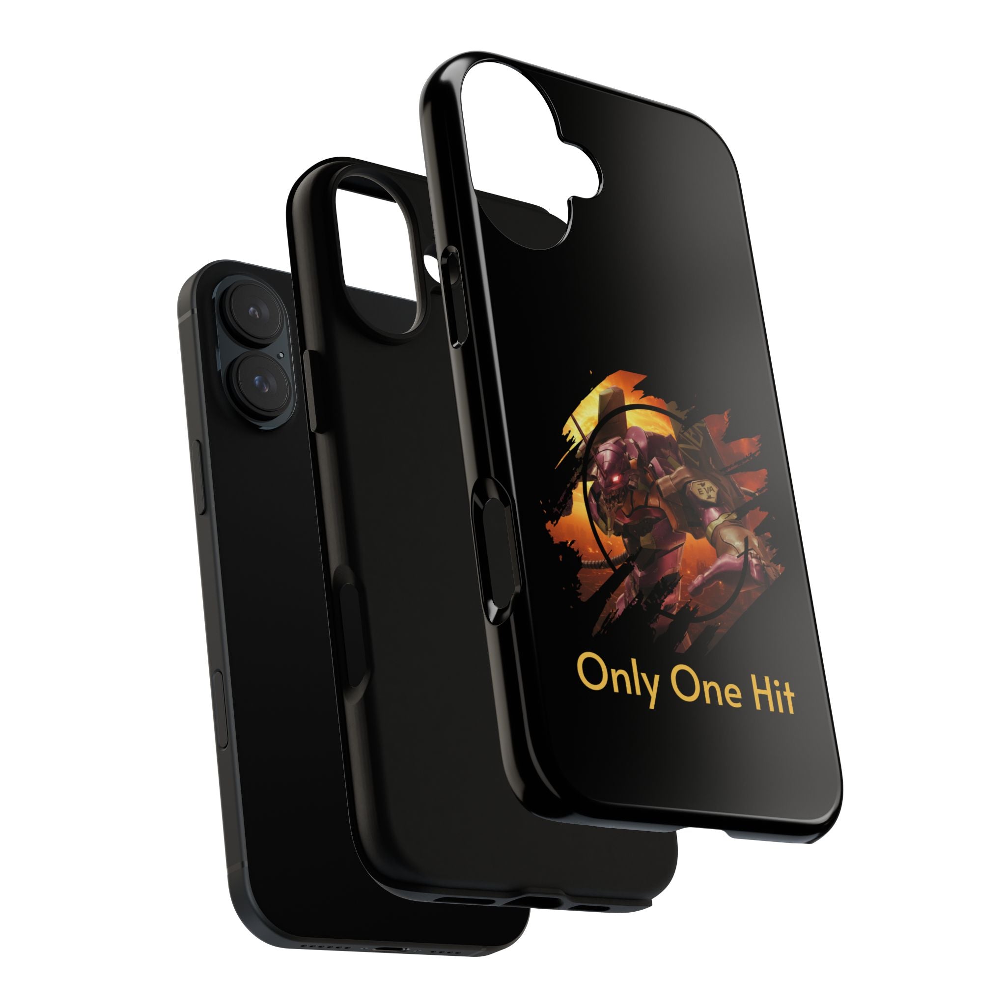 Phone Case — "Only One Hit" Gaming Armor Protective Cover - EVA 1 - Neon Genesis Evangelion