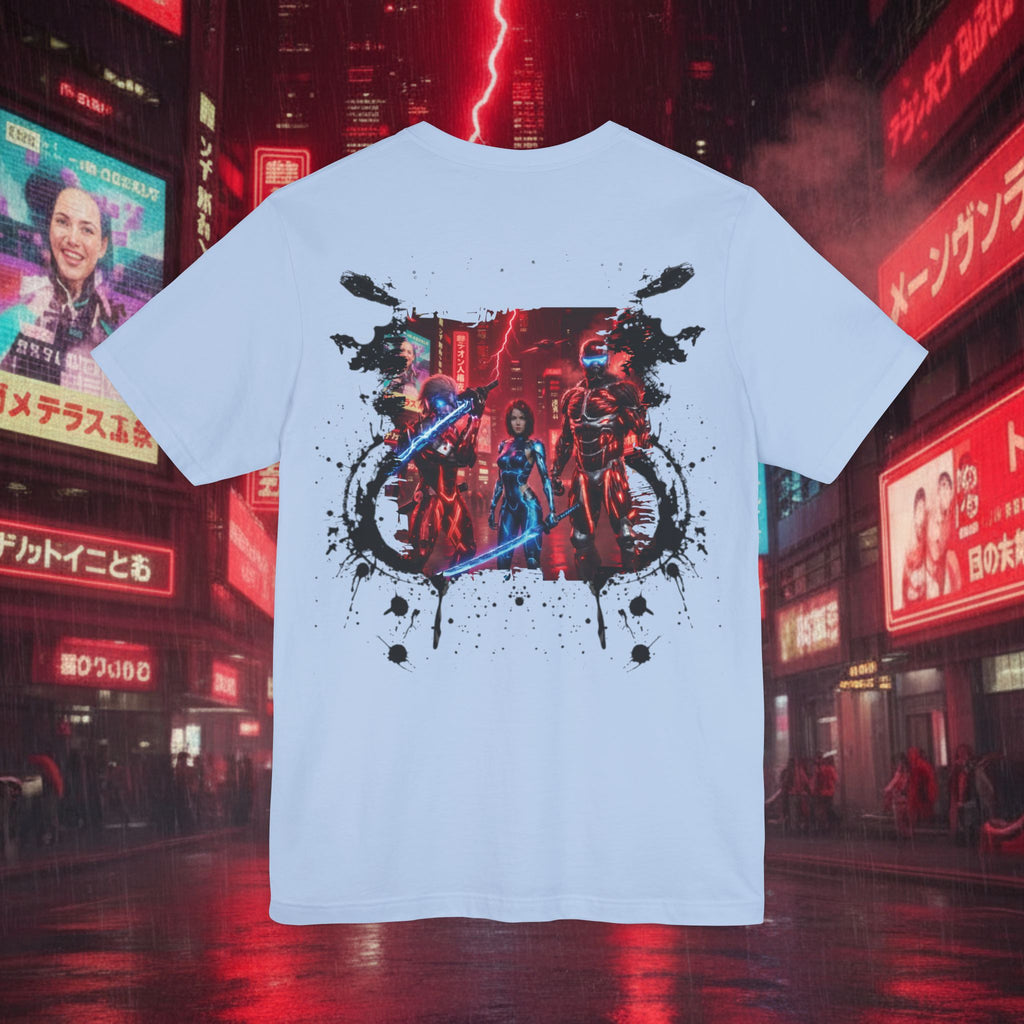 Epic Battle Tee — Sci‑Fi Gamer Graphic T-Shirt - Battle Suits