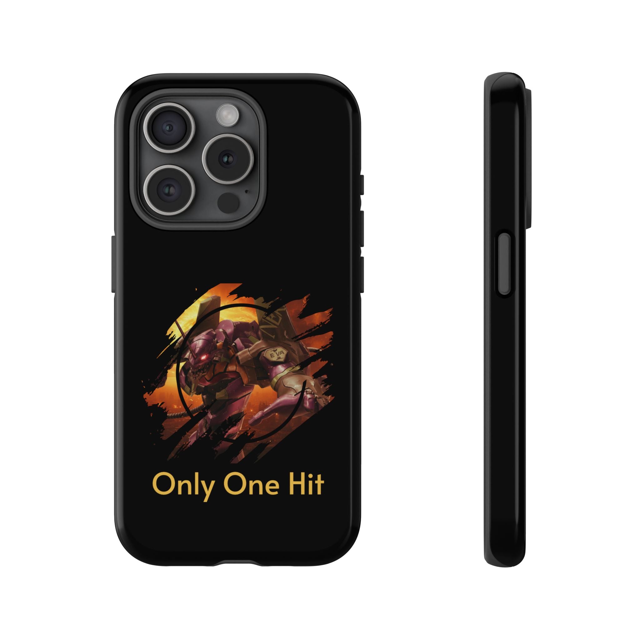 Phone Case — "Only One Hit" Gaming Armor Protective Cover - EVA 1 - Neon Genesis Evangelion