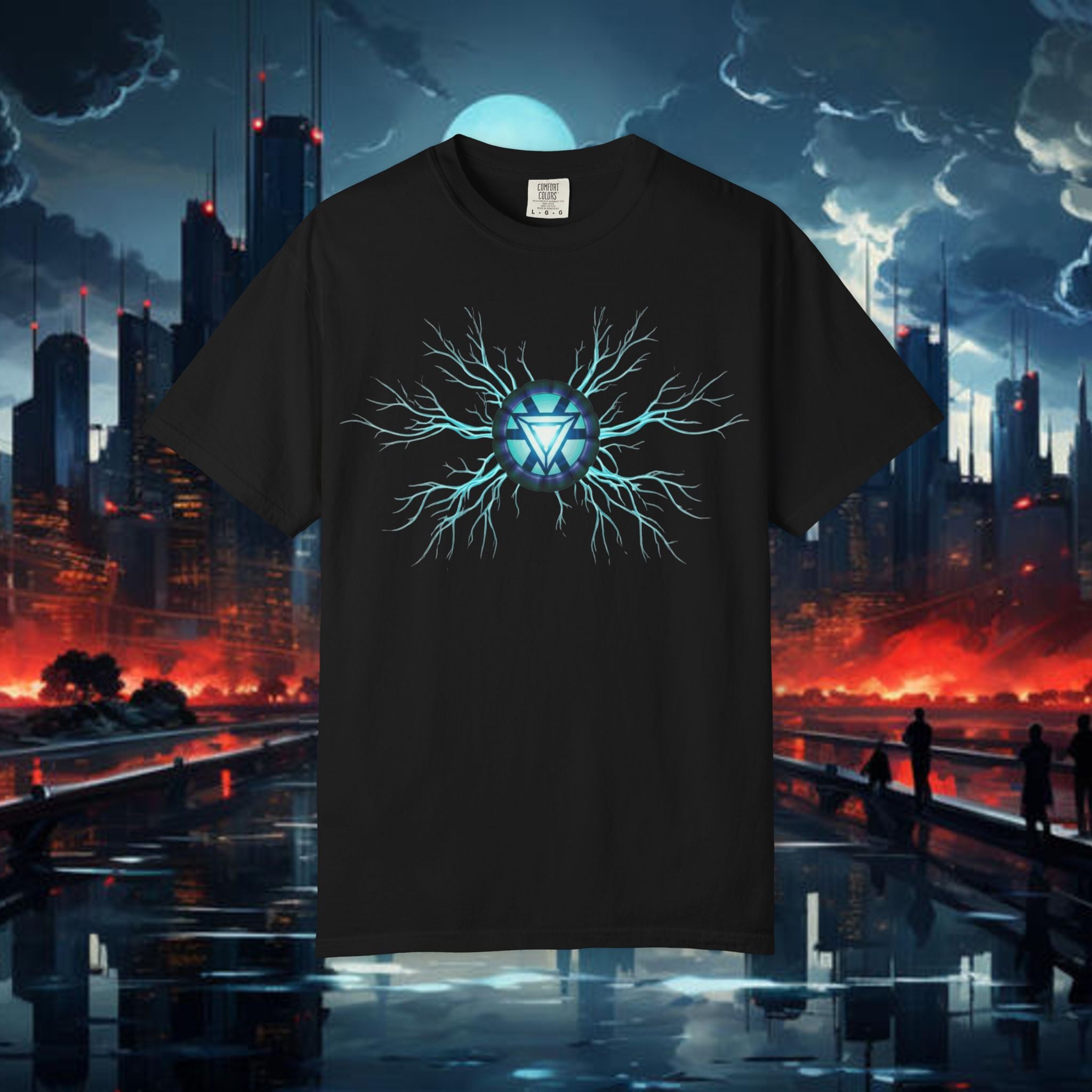 Unisex Garment-Dyed T-shirt Ironman reactor