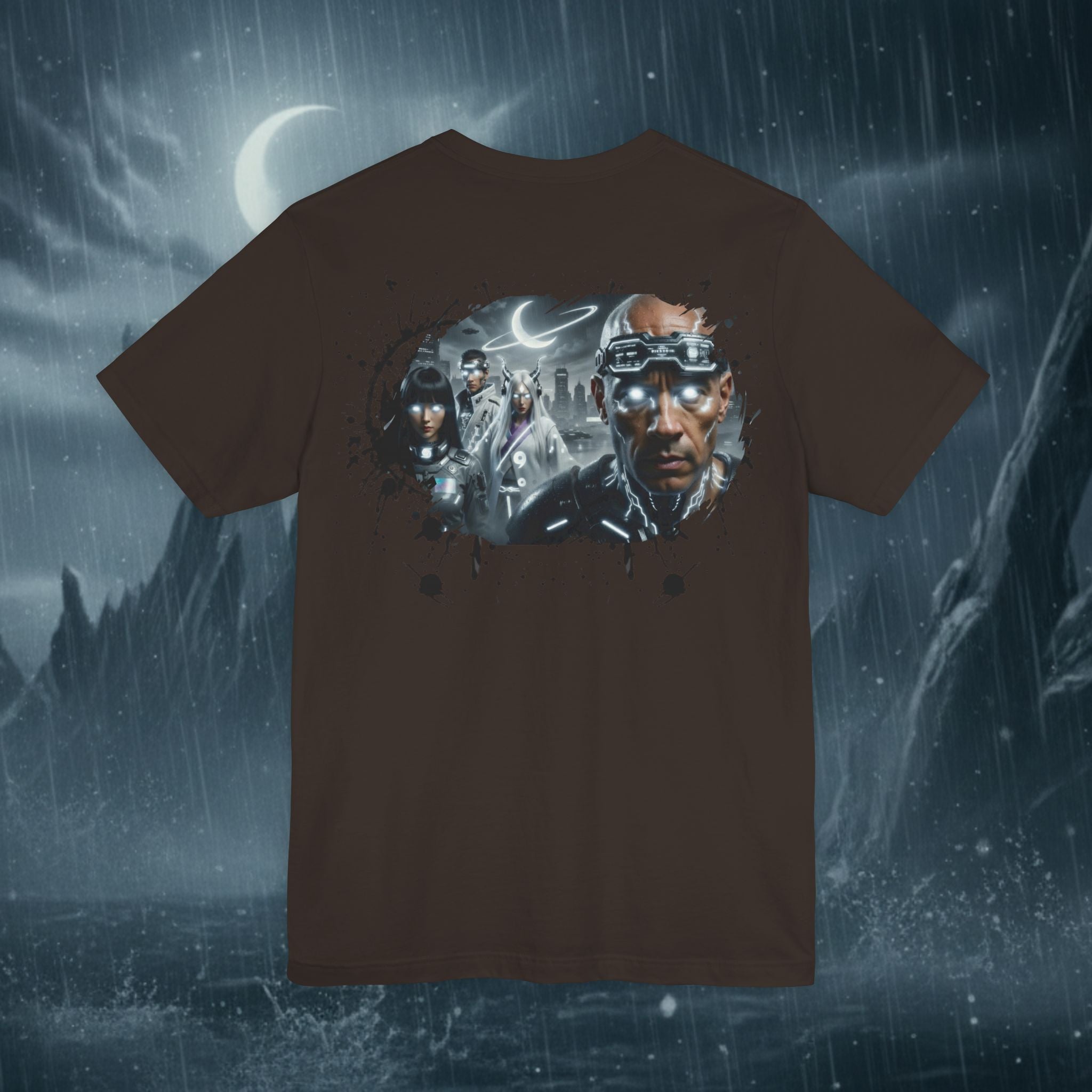 I Can See Your Soul T-Shirt — Gothic Horror Movie Graphic Tee - Byakugan Family and Riddick