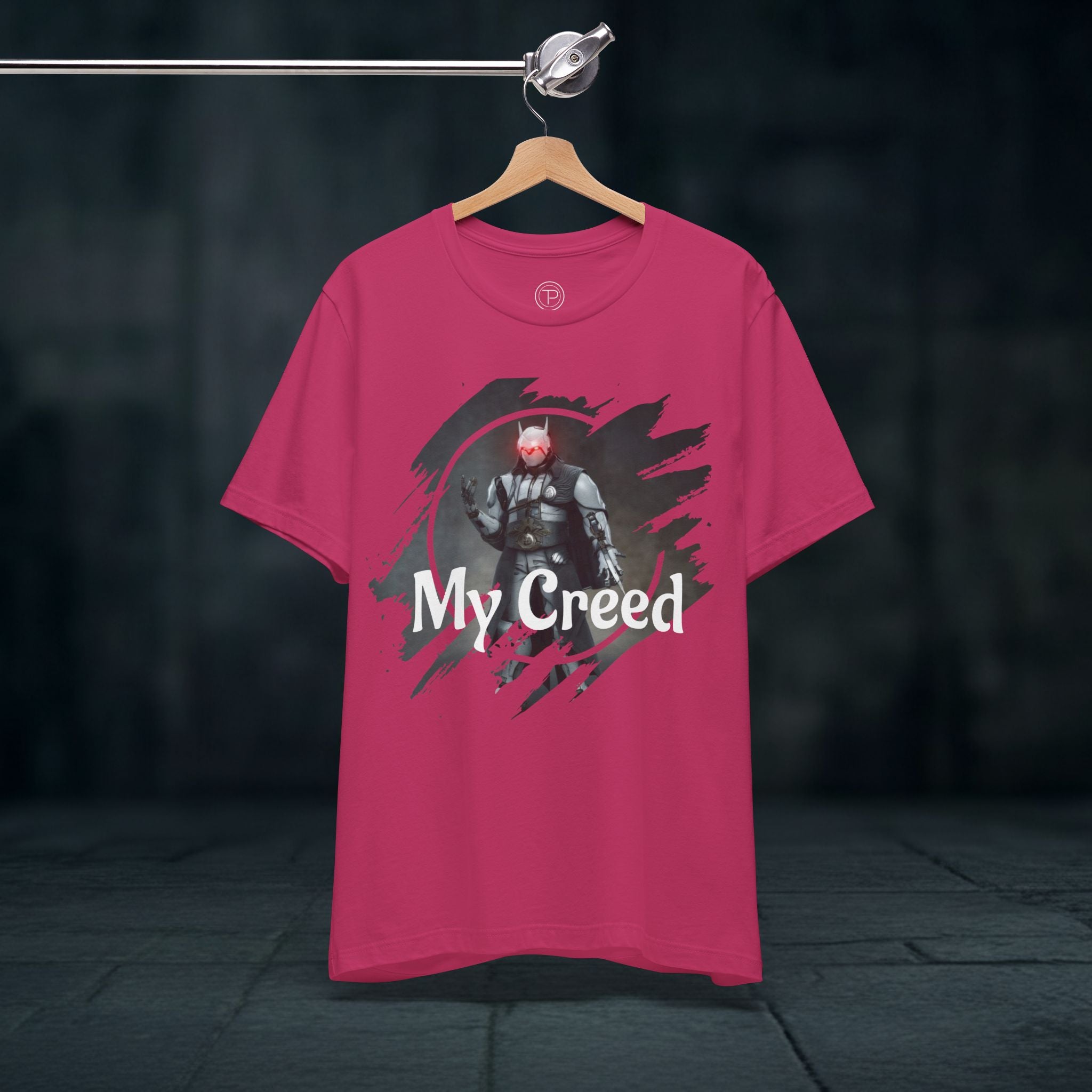 My Creed T-Shirt — Dark Knight Sci‑Fi Graphic Tee