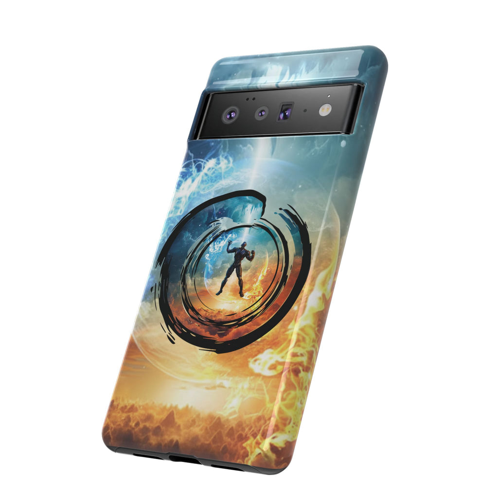 Phone Case — Elemental Warrior Fire & Ice Protective Tough Case - Ultron