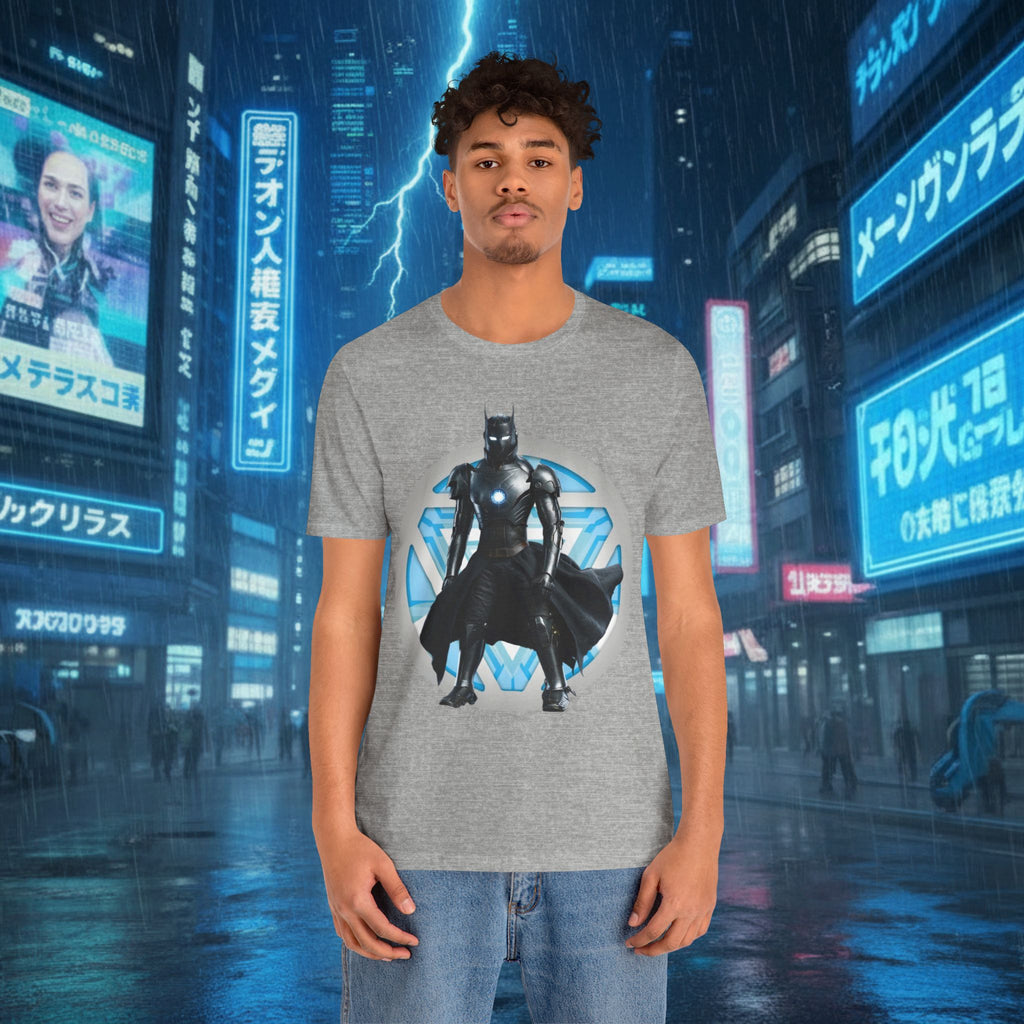 Batman Armor Graphic Tee – Futuristic Superhero T-Shirt - IRONMAN