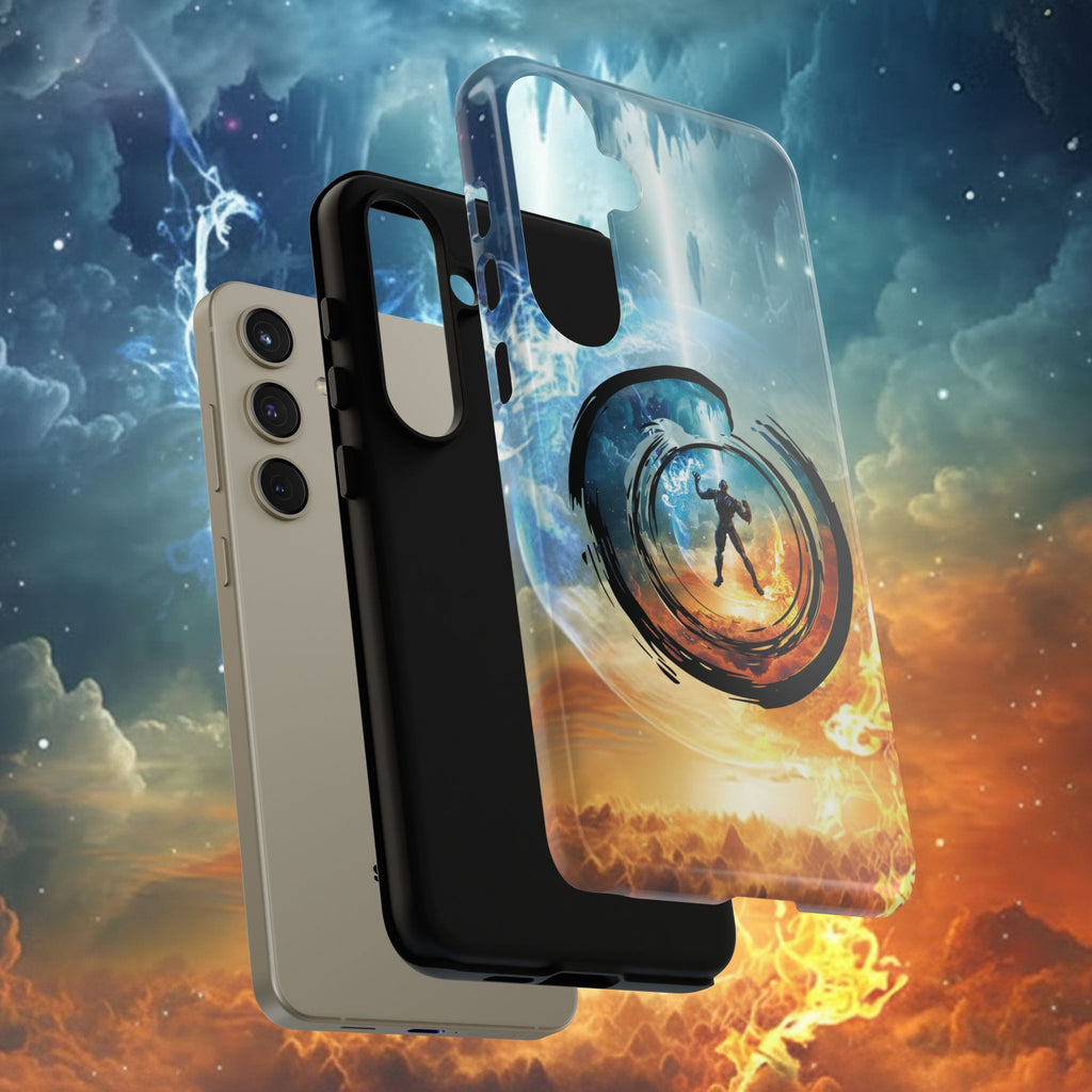 Phone Case — Elemental Warrior Fire & Ice Protective Tough Case - Ultron